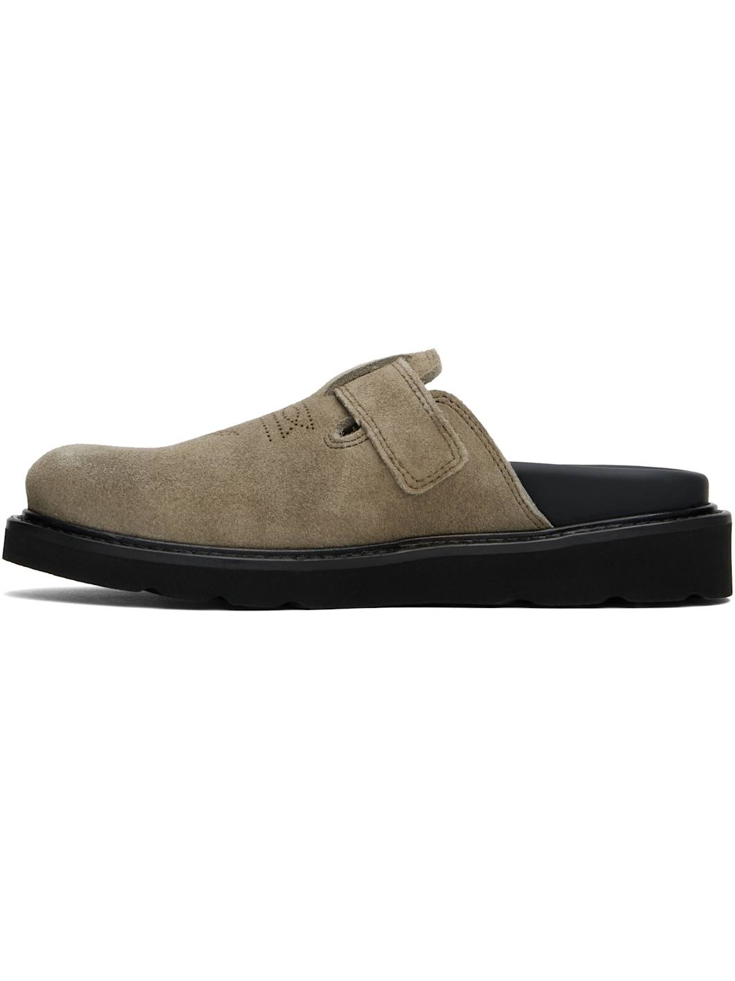 Beige Kenzo Paris 'Kenzo Matto' Loafers - 3