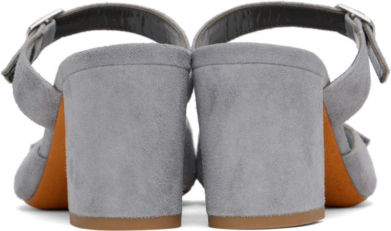 MARYAM NASSIR ZADEH Gray Una Heeled Sandals outlook