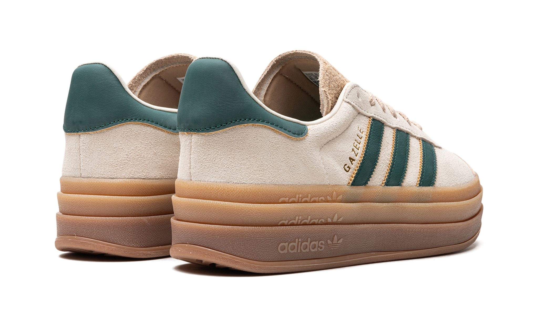 Adidas Gazelle Bold Wmns "Cream Collegiate Green" - 3
