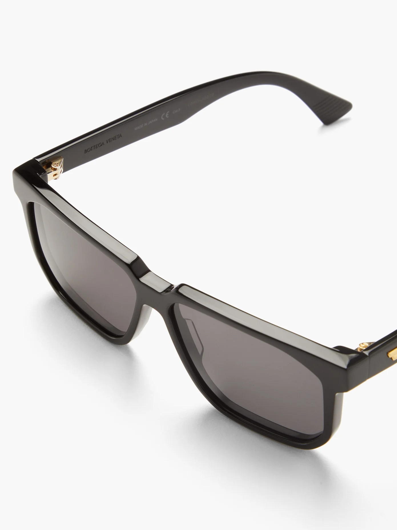 Oversized square acetate sunglasses - 2