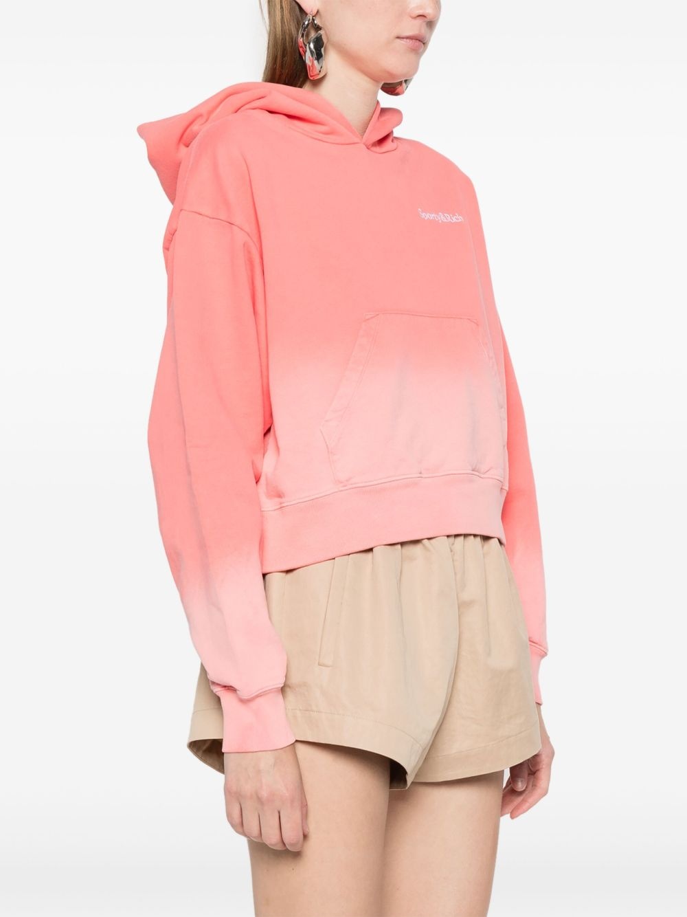 Seir logo-embroidered hoodie - 3
