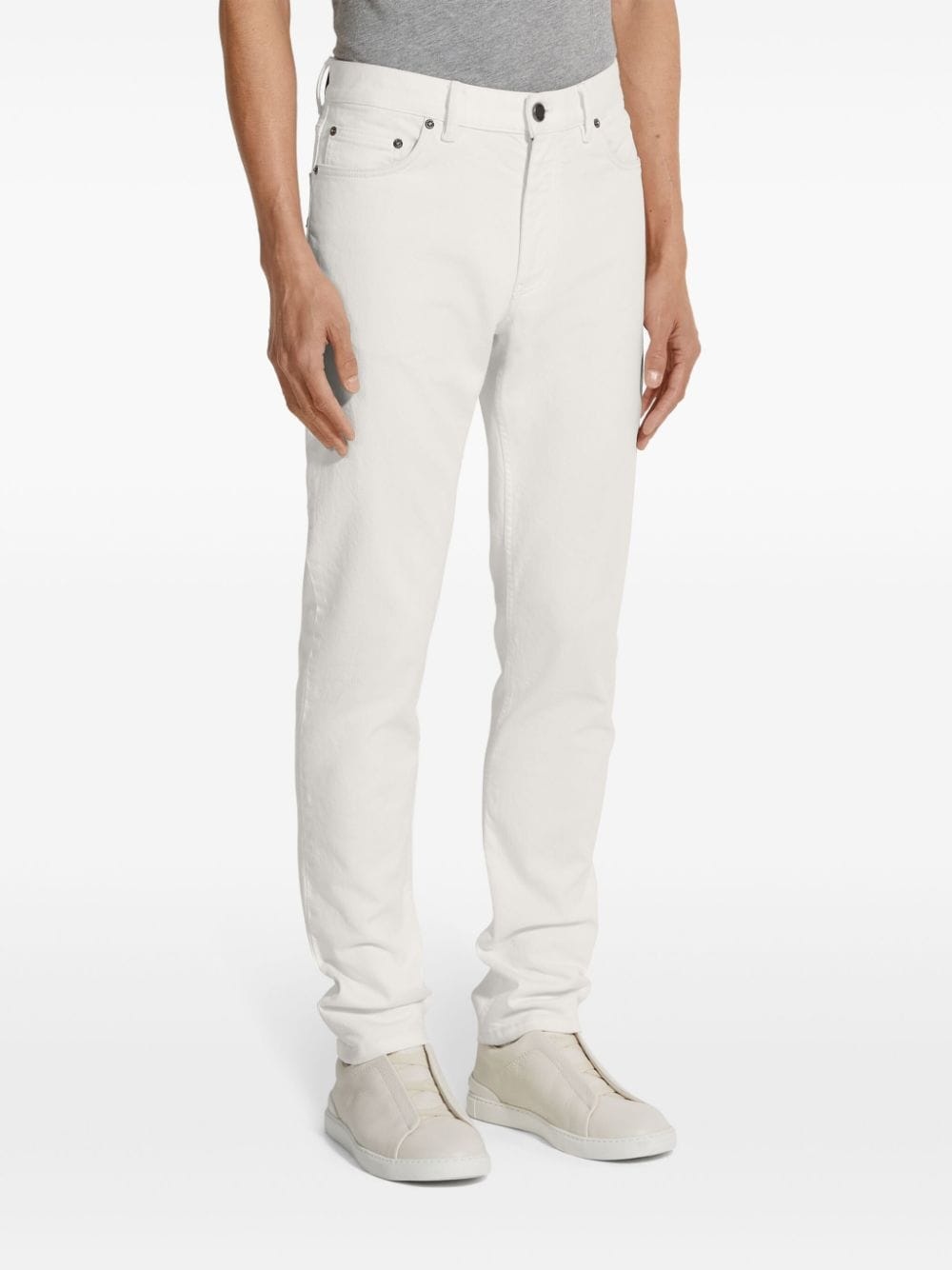 Roccia rinse-washed jeans - 2