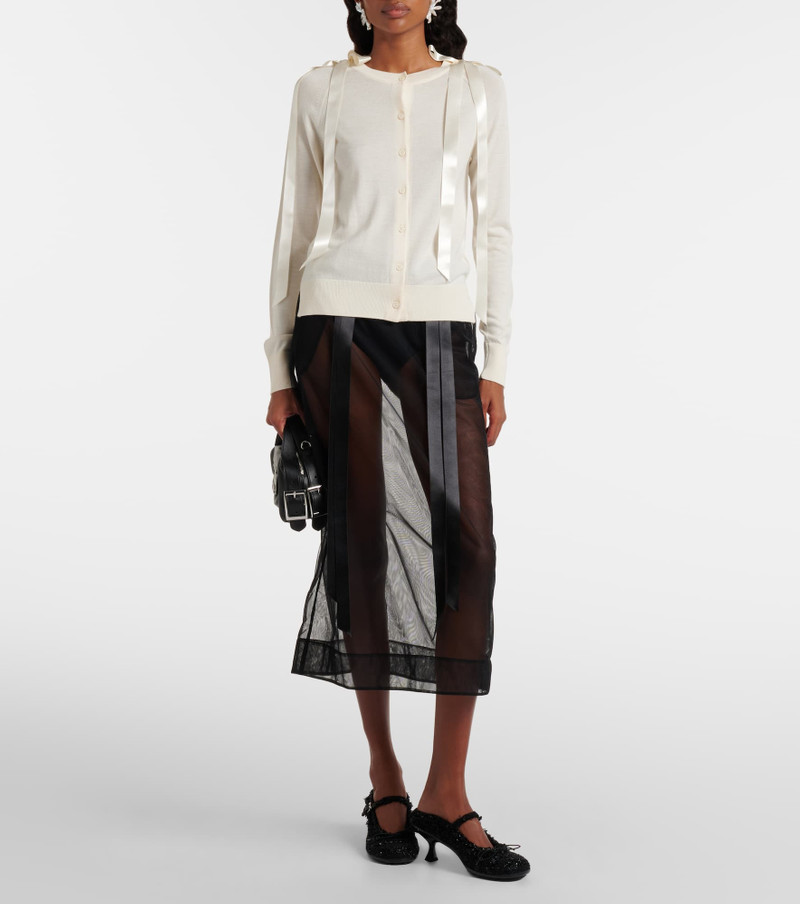 Simone Rocha Wool and silk cardigan outlook