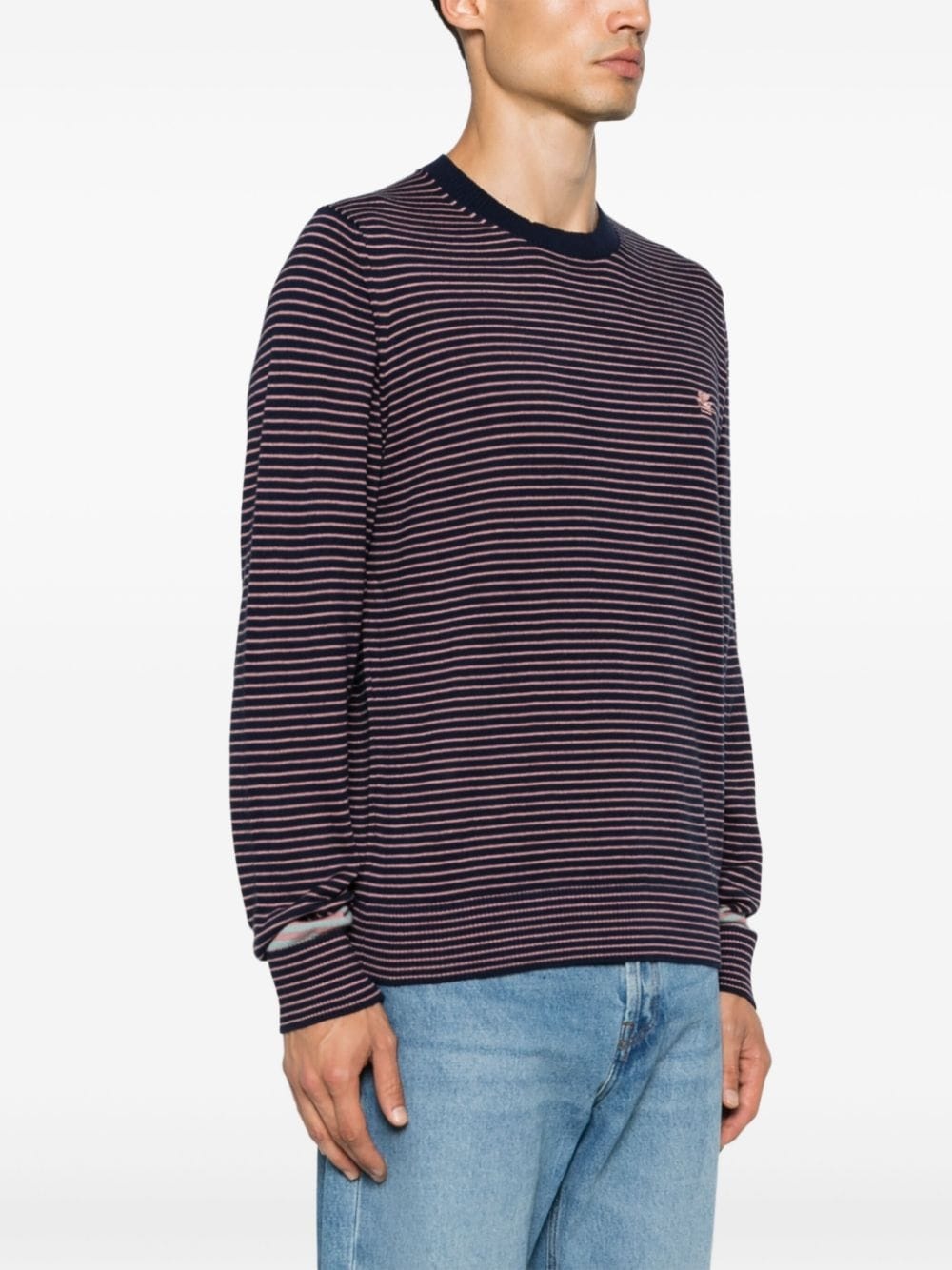 Pegaso-motif sweater - 6