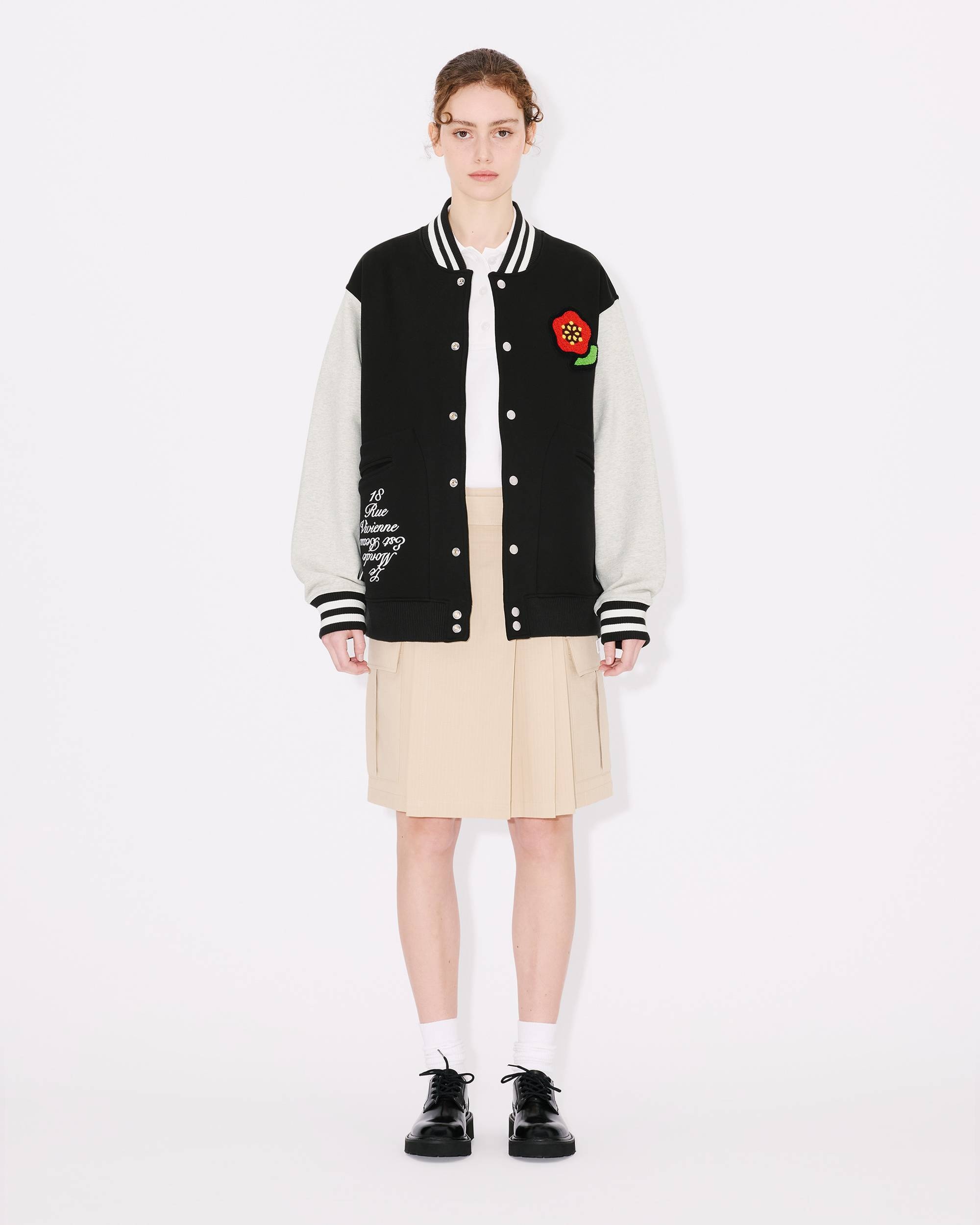'KENZO Pop' embroidered genderless varsity bomber - 3