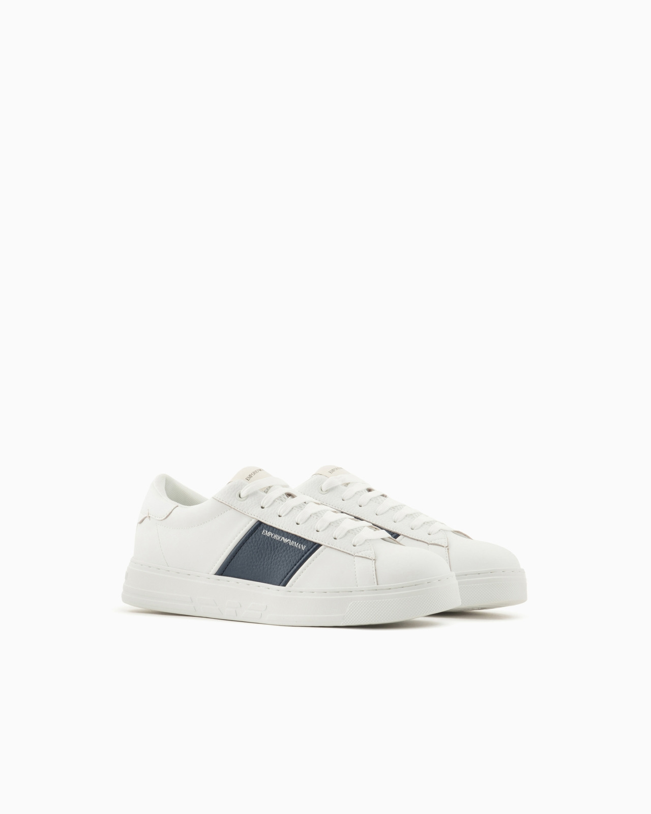 Leather sneakers with logo detail - 2