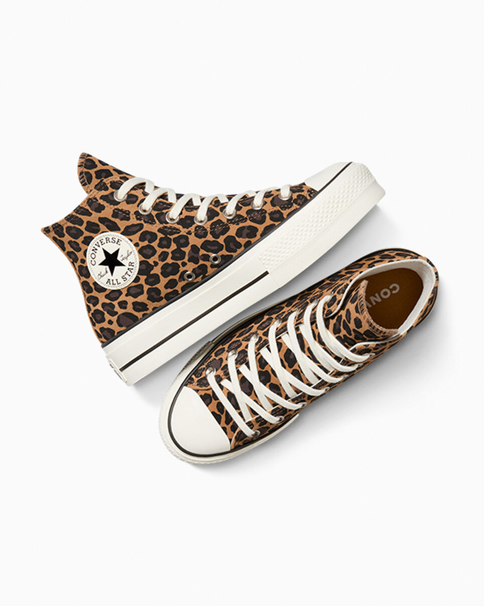 Chuck Taylor All Star Lift Platform Leopard Suede - 6