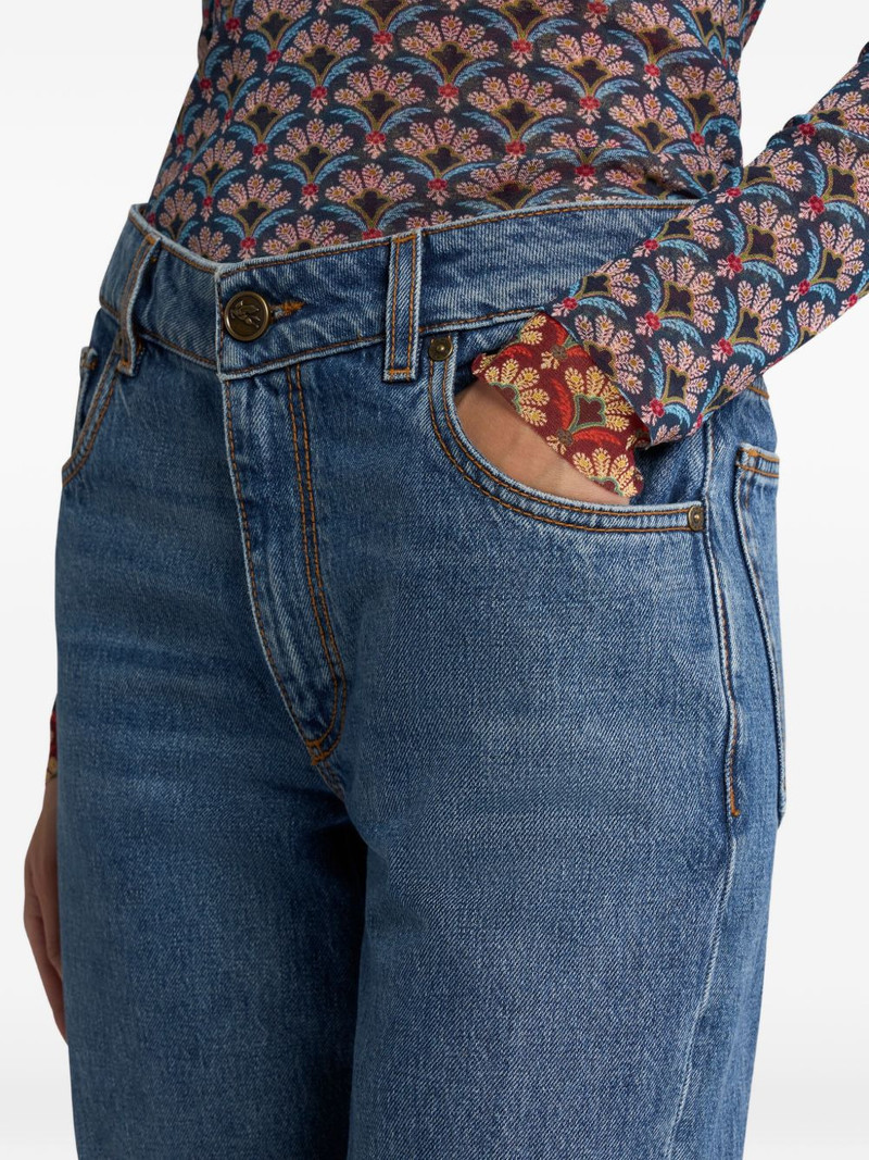embroidered-Pegaso jeans 4