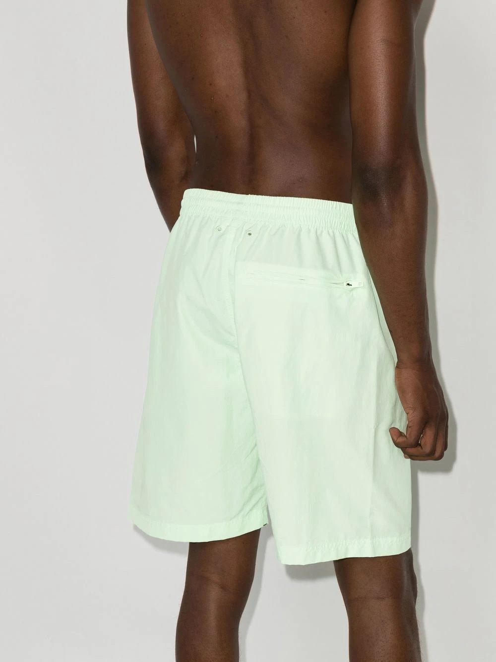 logo-print swim shorts - 3
