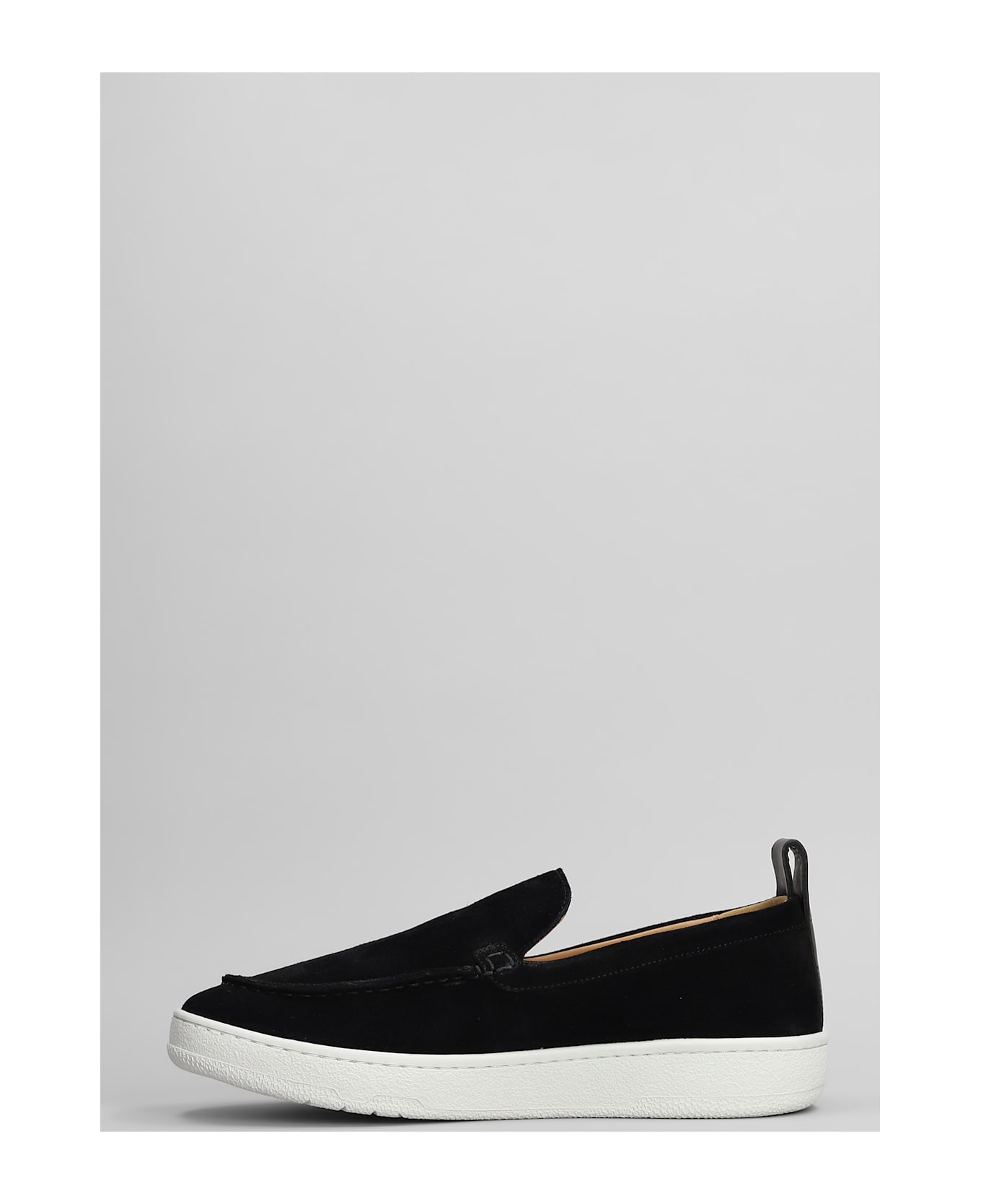 Sneakers In Black Suede - 3