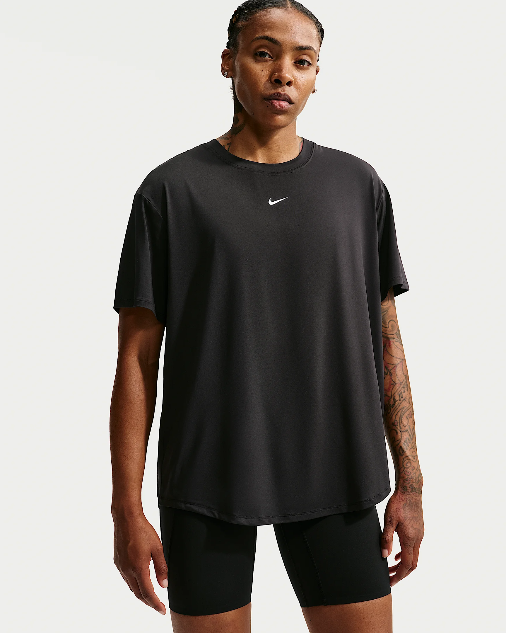 Nike One Women's Dri-FIT Short-Sleeve Top - 1