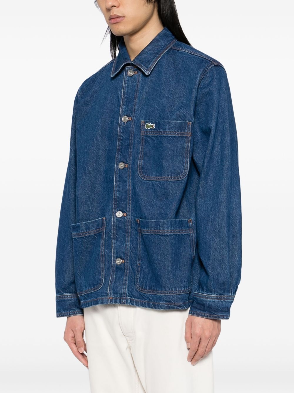 denim shirt jacket - 3