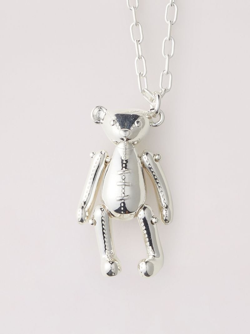 TEDDY BEAR CHARM NECKLACE - 4