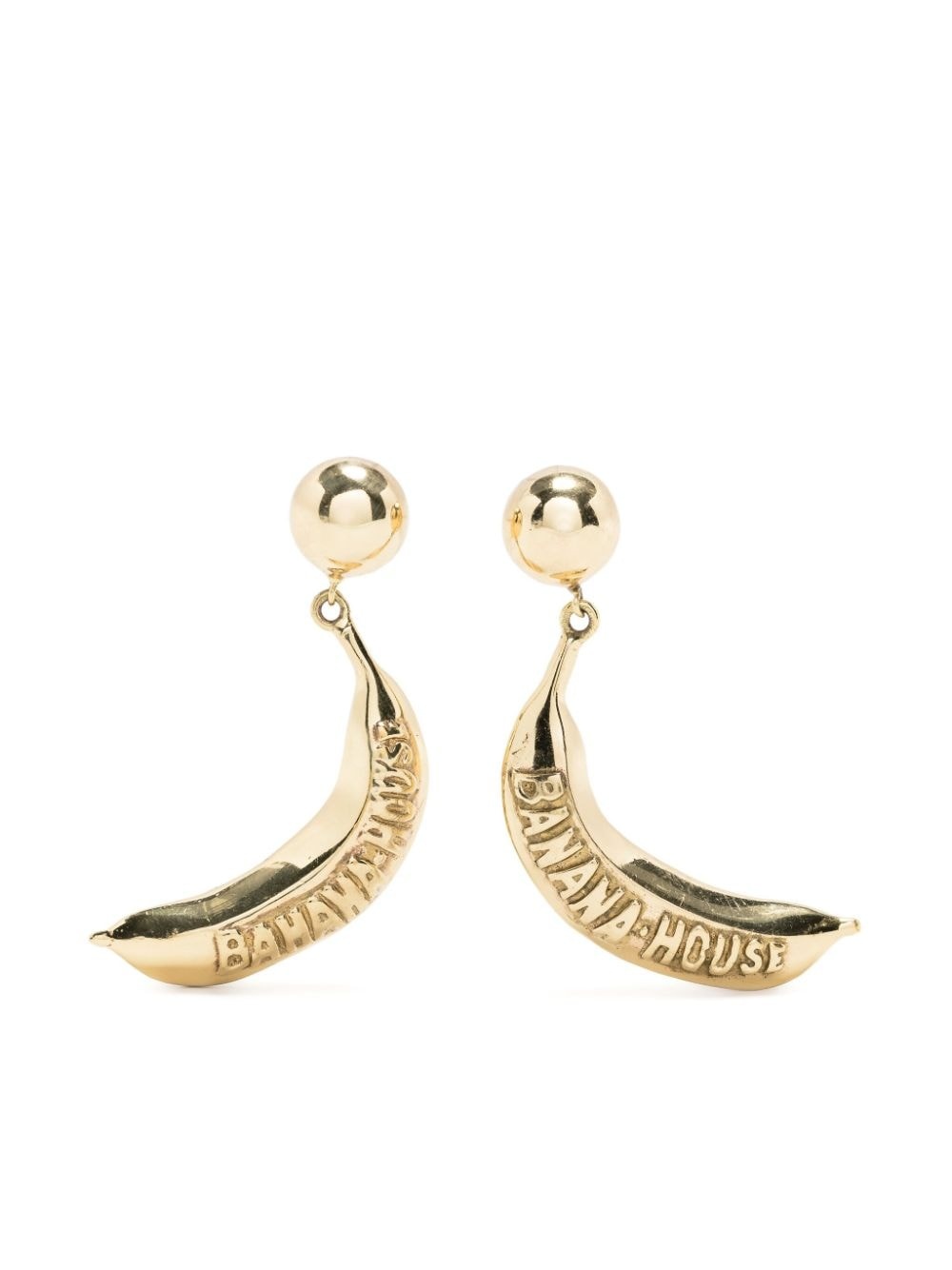 Banana drop earrings - 1