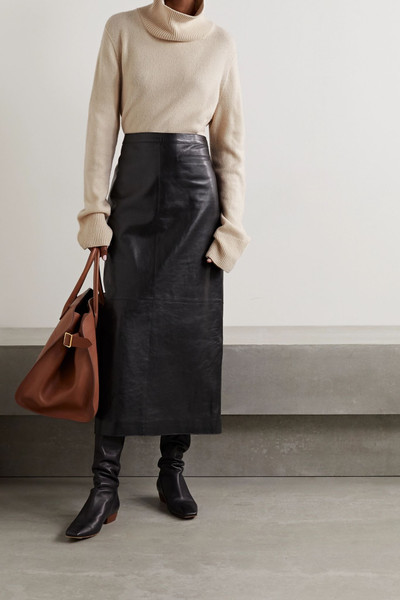 The Row Milina wool and cashmere-blend turtleneck sweater outlook