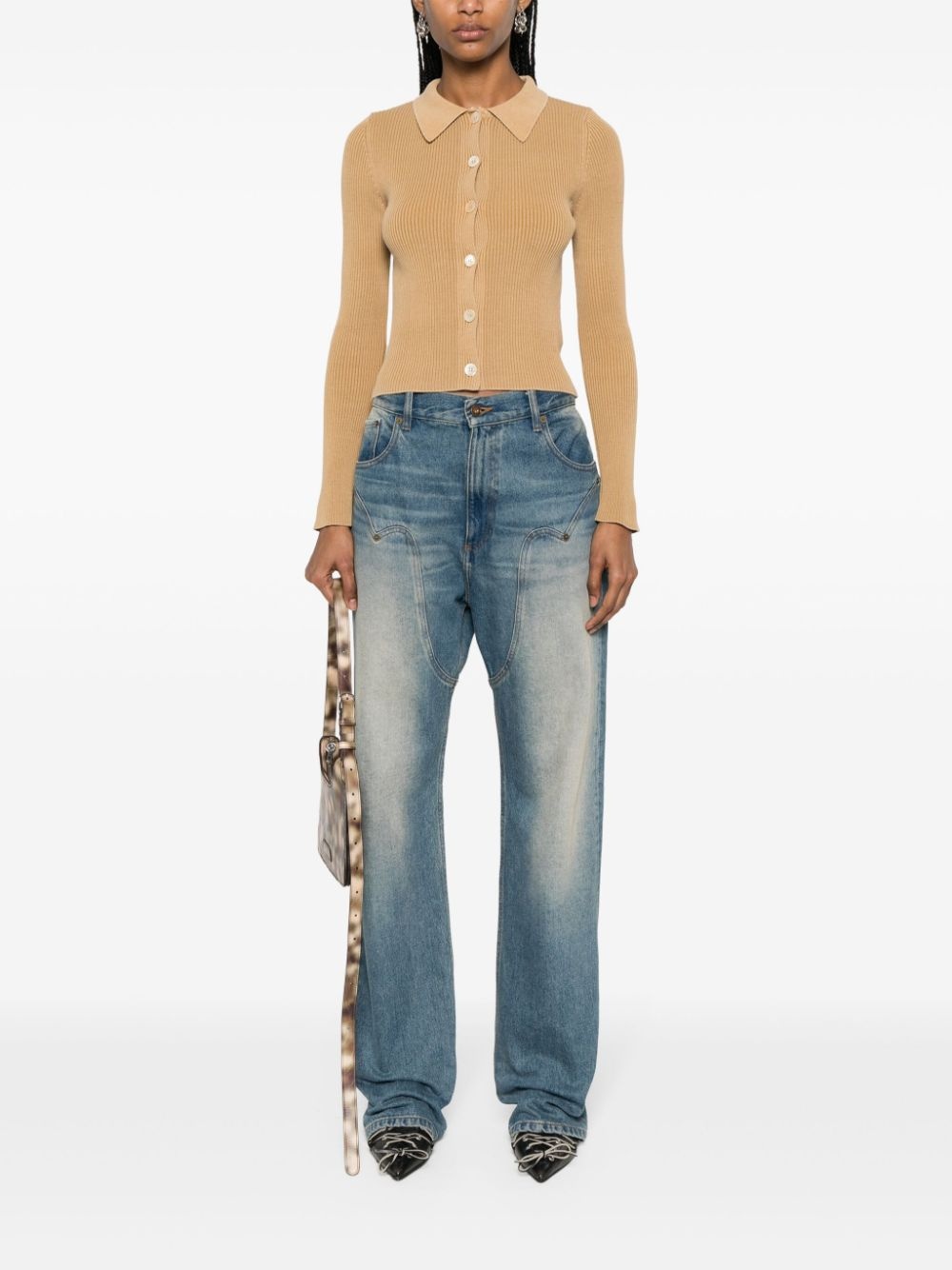 Mazzy fine ribbed cardigan - 2