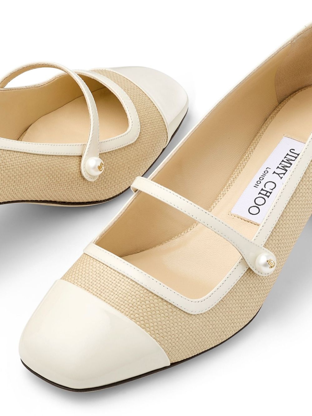 Elisa 45mm Leather Pumps - 5