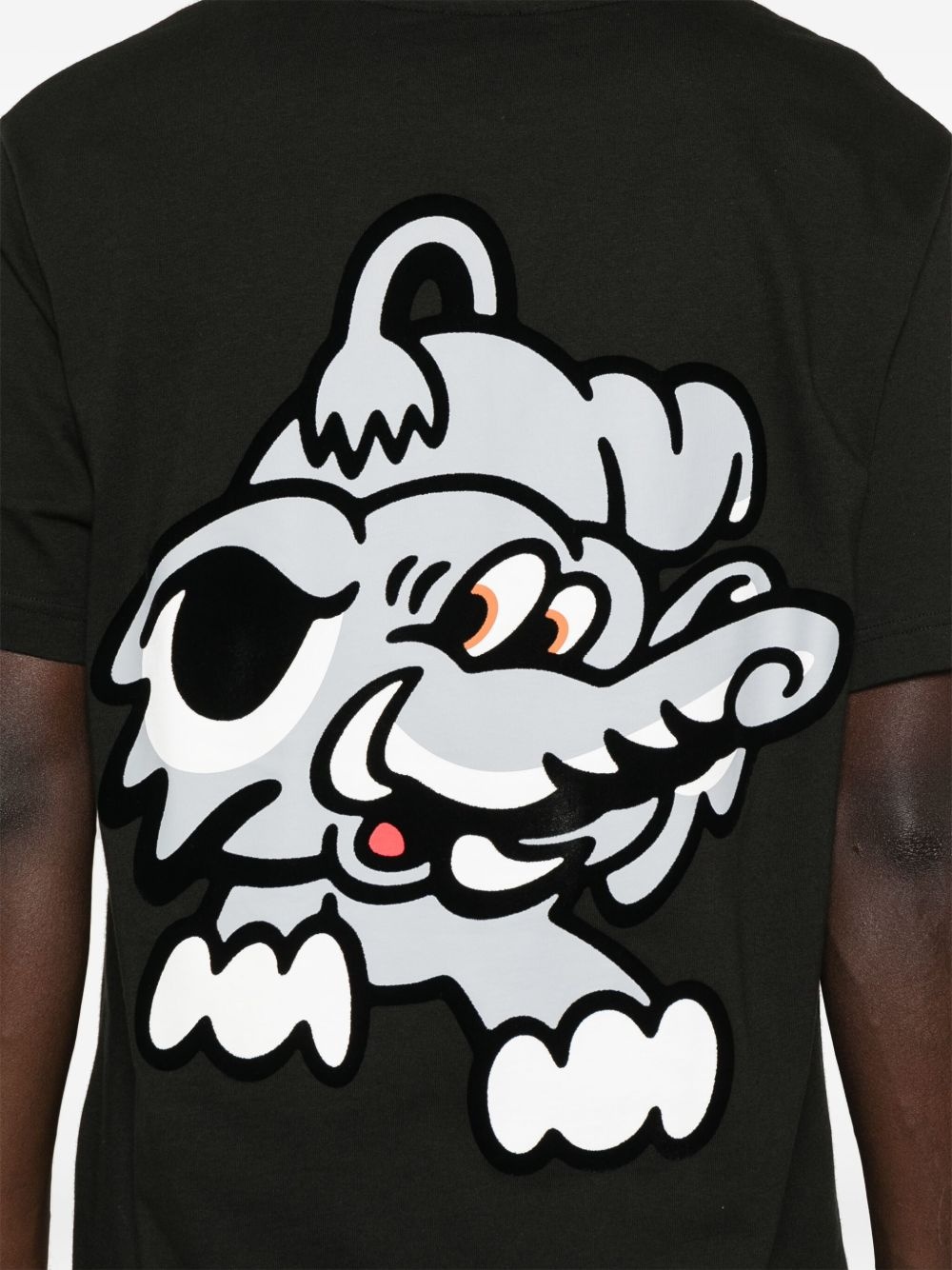 x Verdy flocked-logo T-shirt - 4