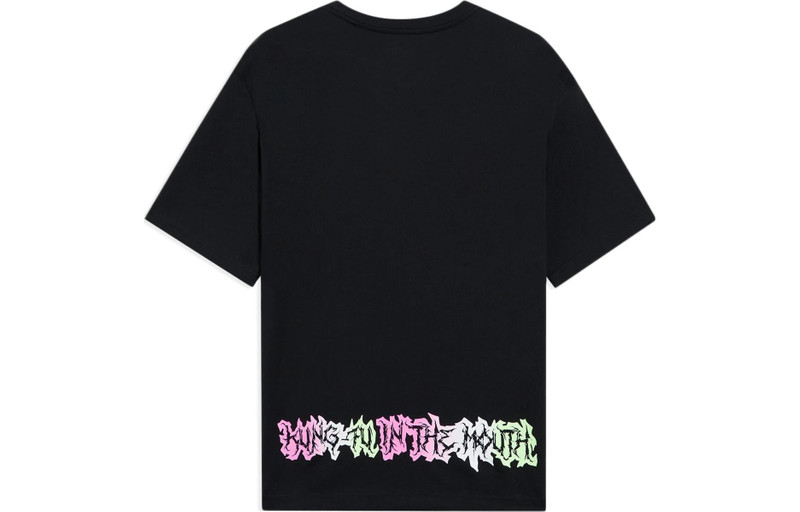 Li-Ning Li-Ning BadFive Small Graphic Loose Fit T-shirt 'Black' AHSS391-2 outlook