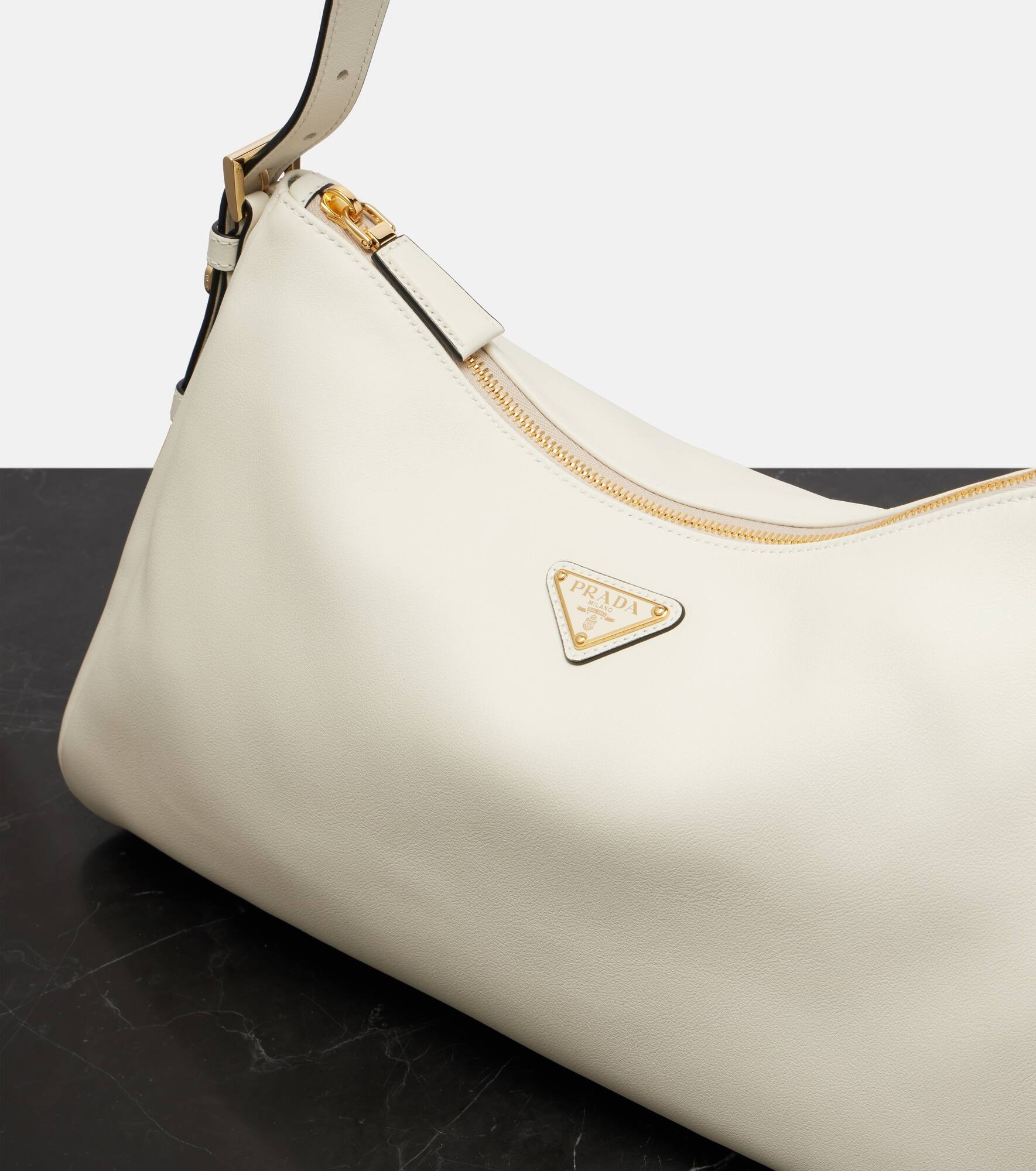Prada Aimée Large leather shoulder bag - 6