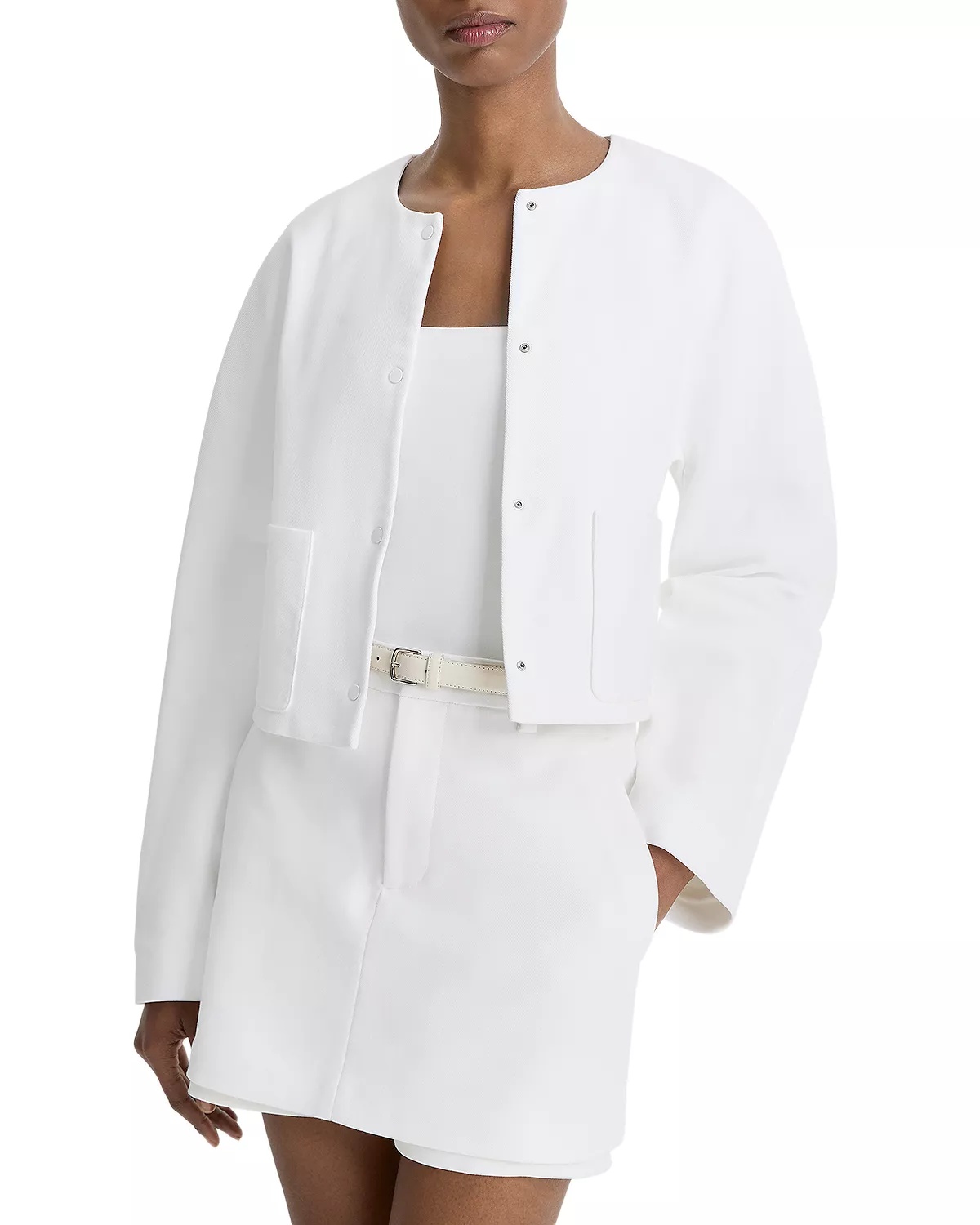 Collarless Jacket - 3