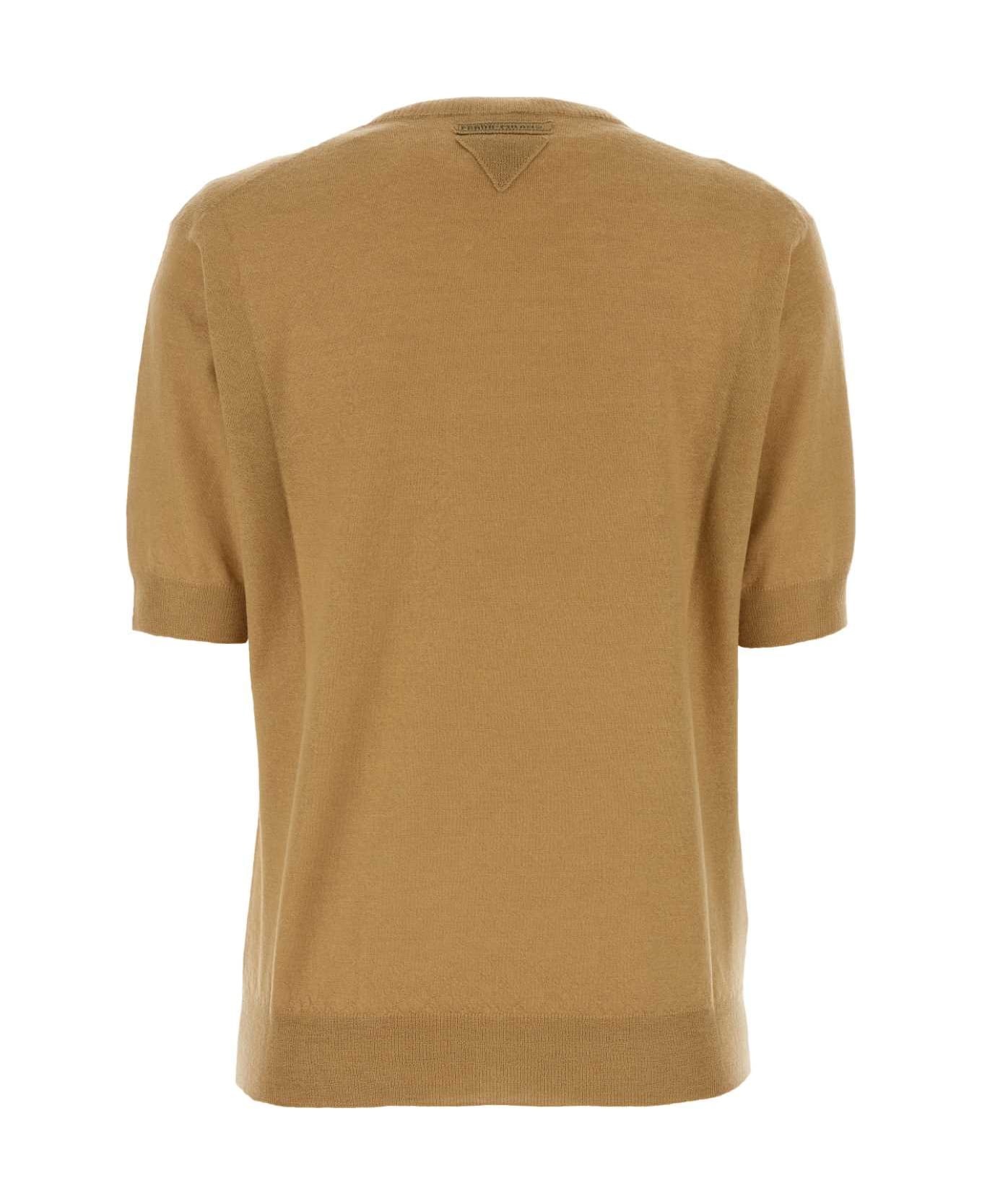 Camel Cashmere Sweater - 2