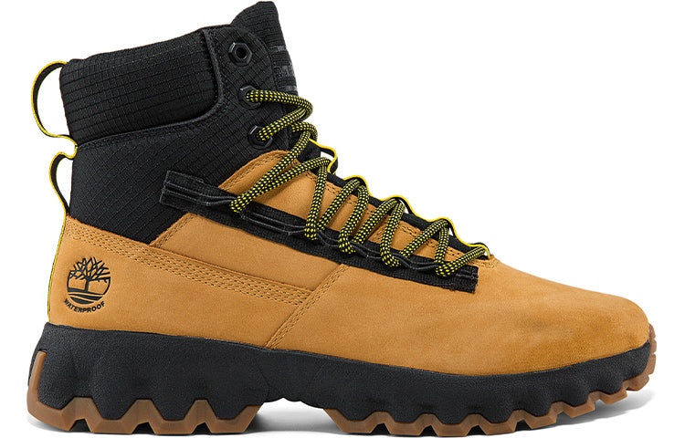 Timberland Greenstride Edge Waterproof Wide Fit Boots 'Wheat Nubuck' A2KT2W - 2