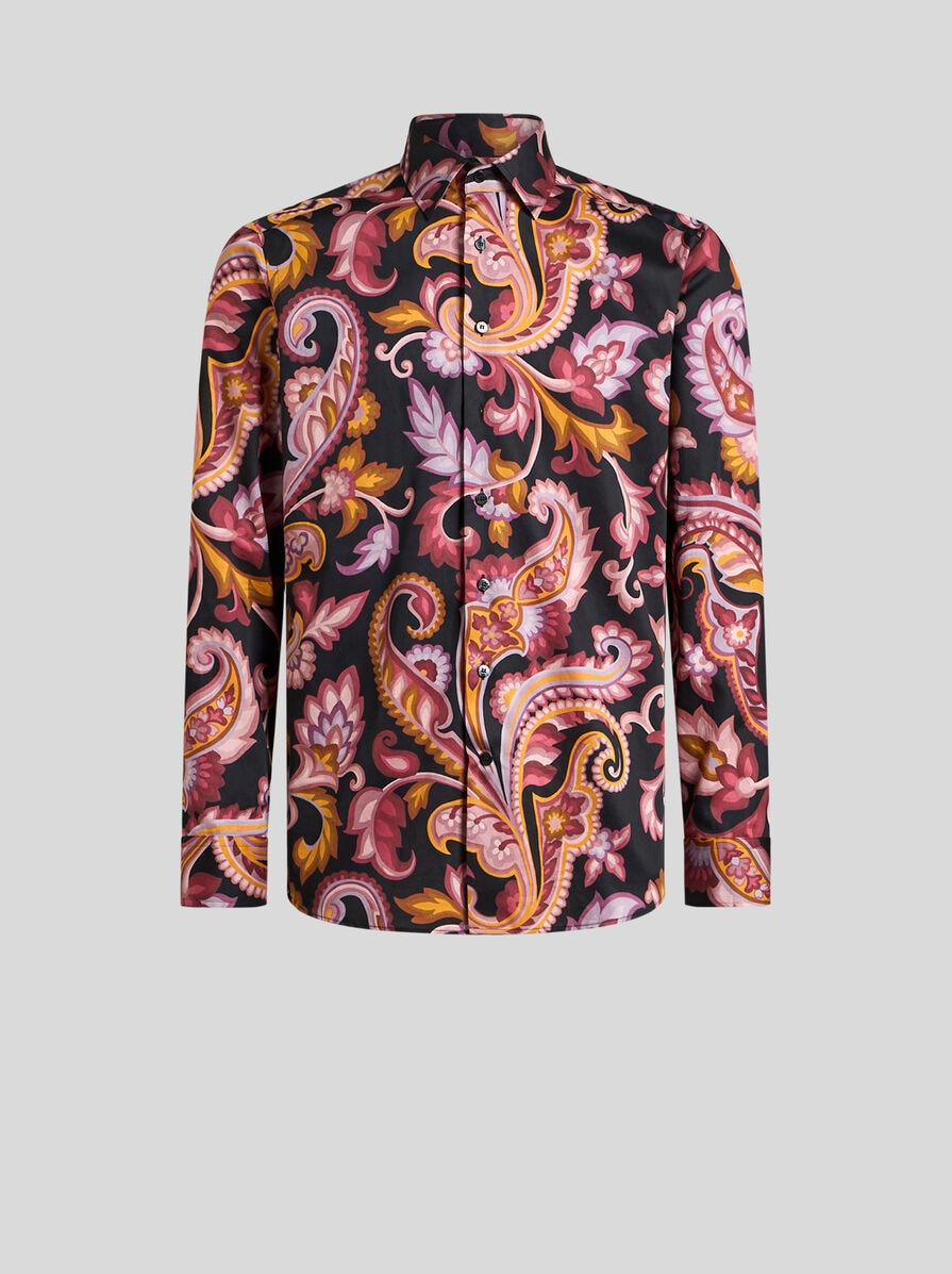 SHIRT WITH FLORAL PRINT - 1