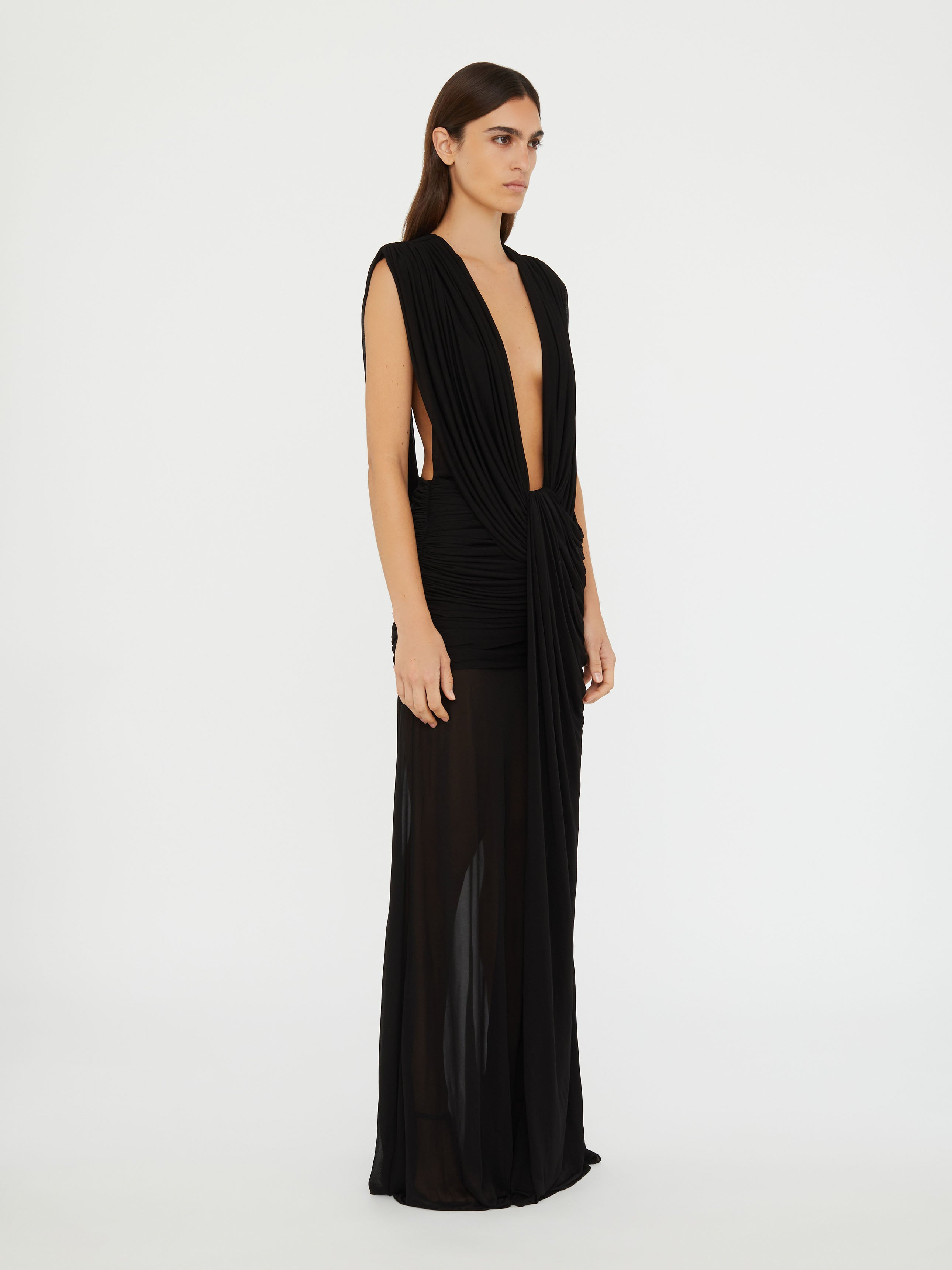 Ripple Drape Gown - 2