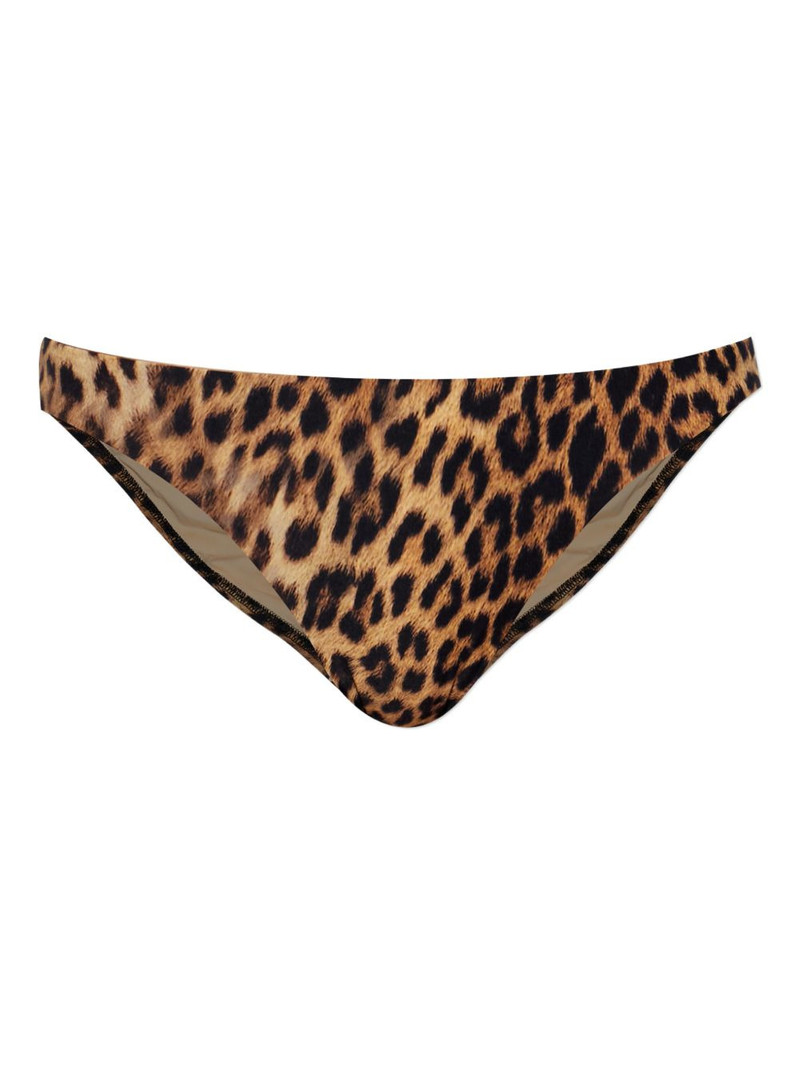 Prague animal-print bikini bottom 1