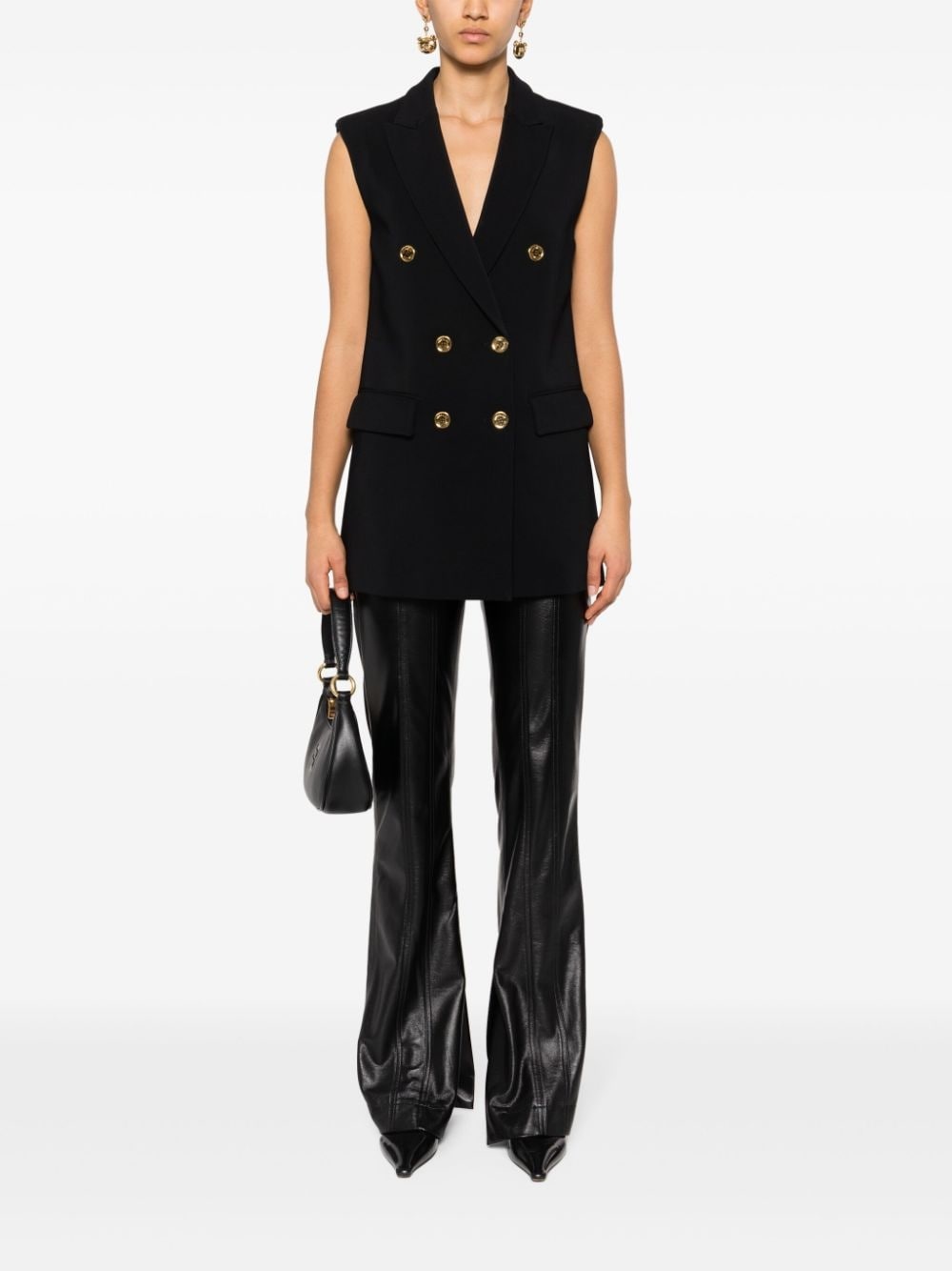 blazer-style gilet - 2