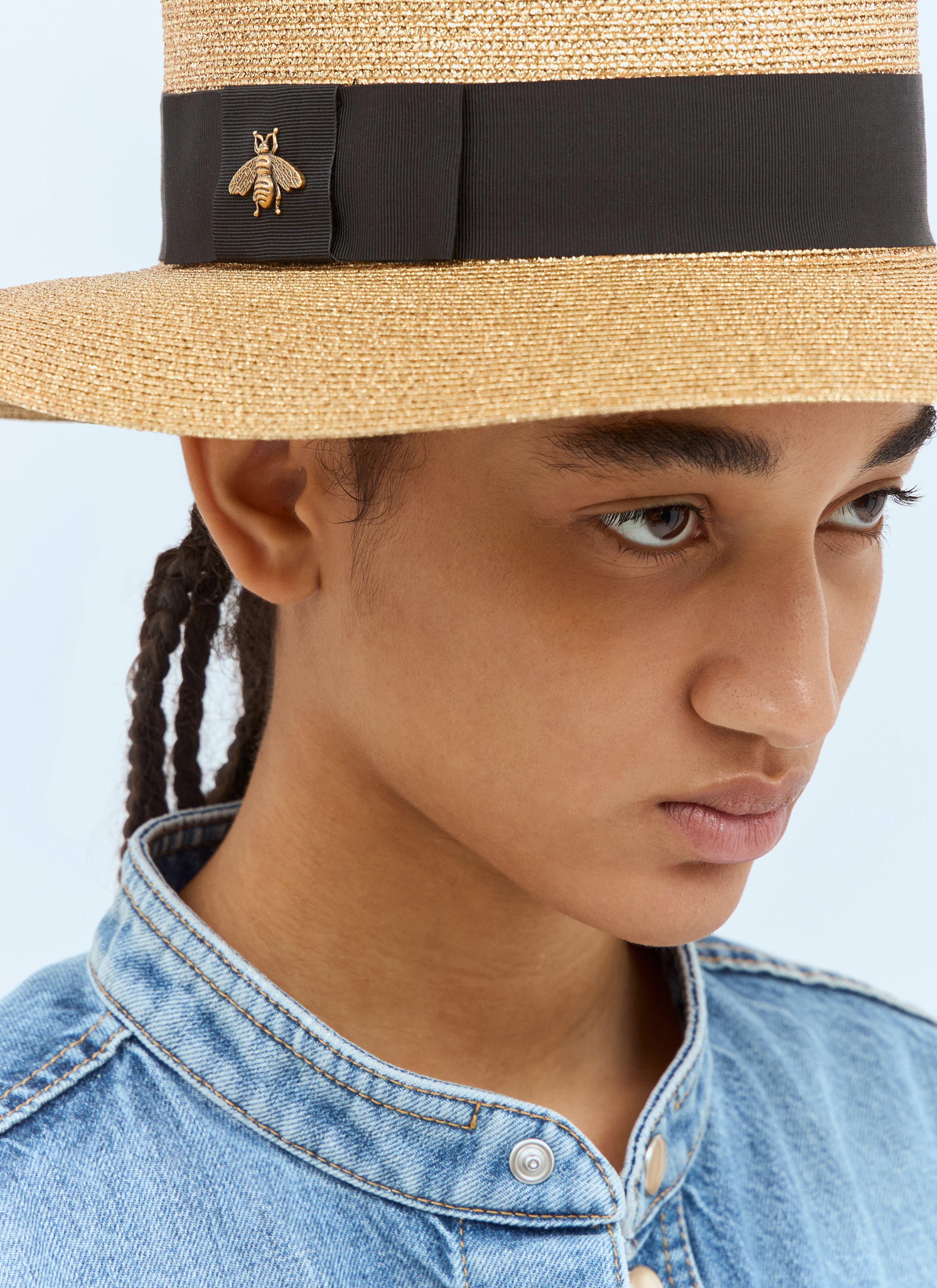 Gucci Lame Papier Hat Gucci Lamé Papier Hat - Metallic Hats, Accessories  main image 4