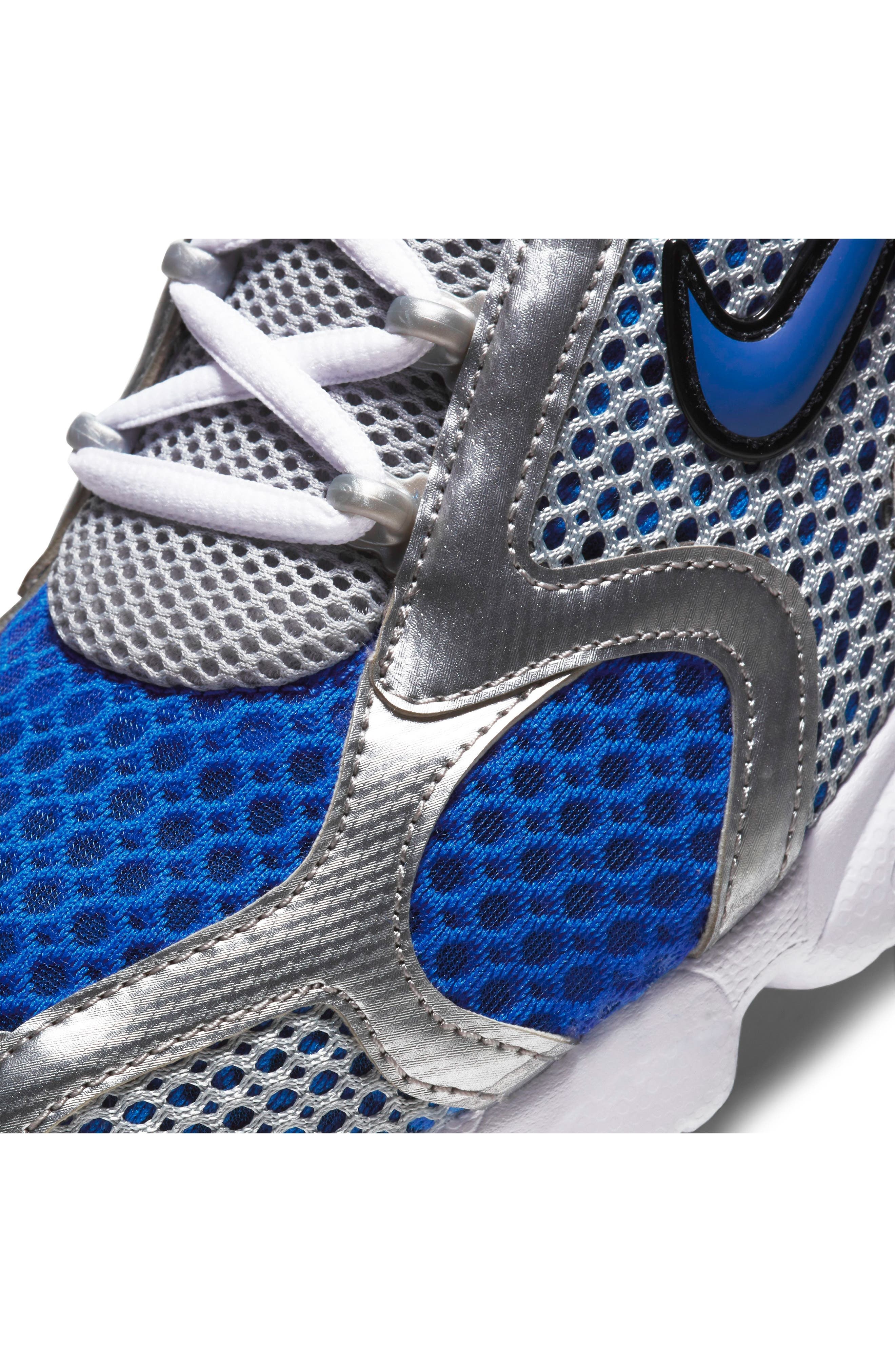 Nike Air Zoom Spiridon Cage 2 Sneaker in Metallic Silver/Varsity Royal at Nordstrom - 7