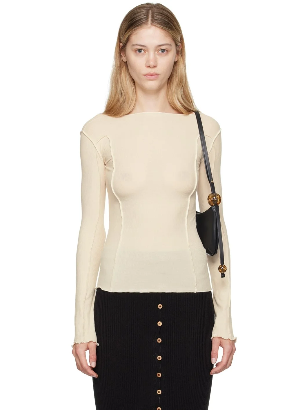 Off-White Omato Long Sleeve T-Shirt - 1