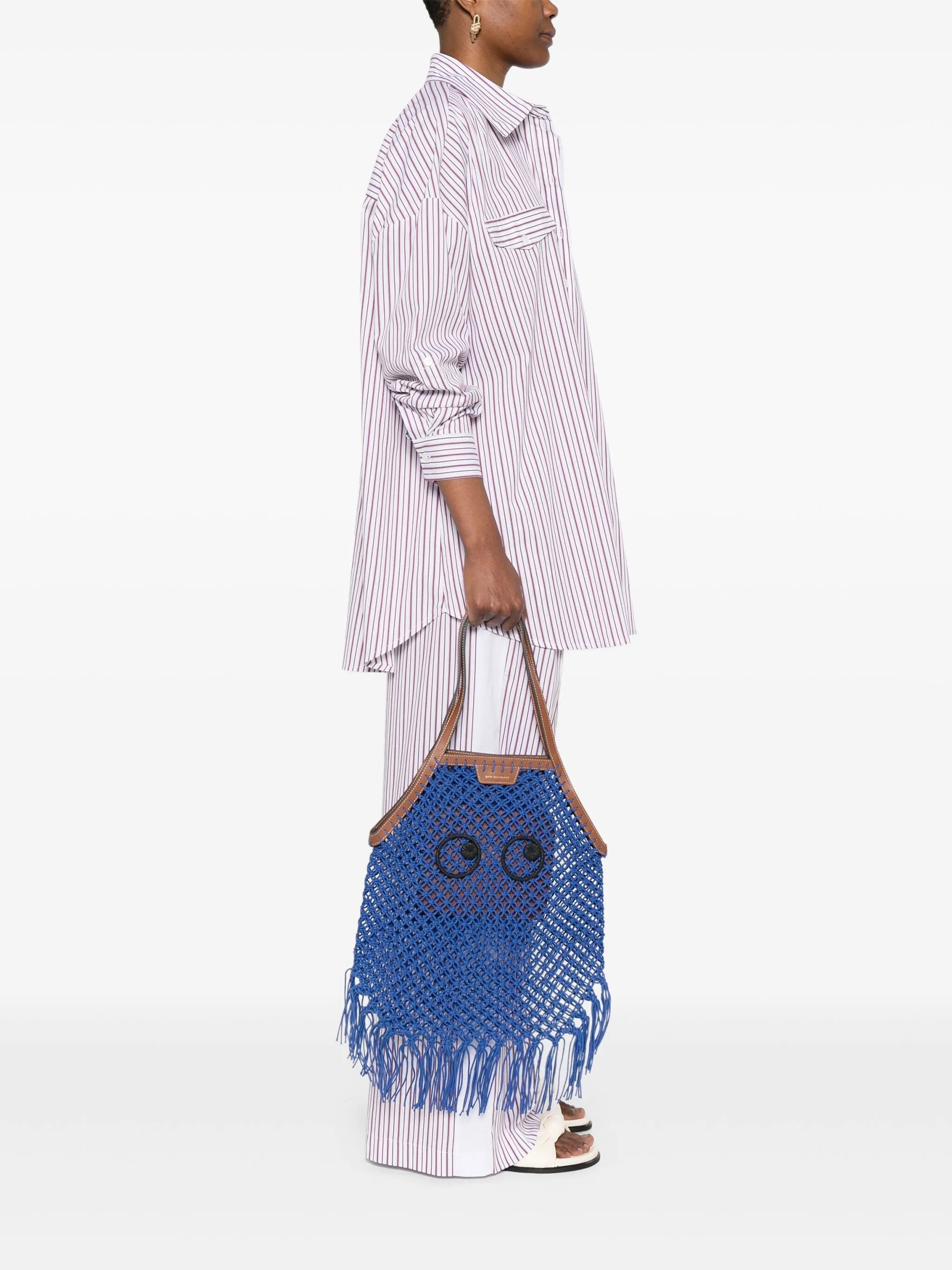 Fringed Tote Bag - 4