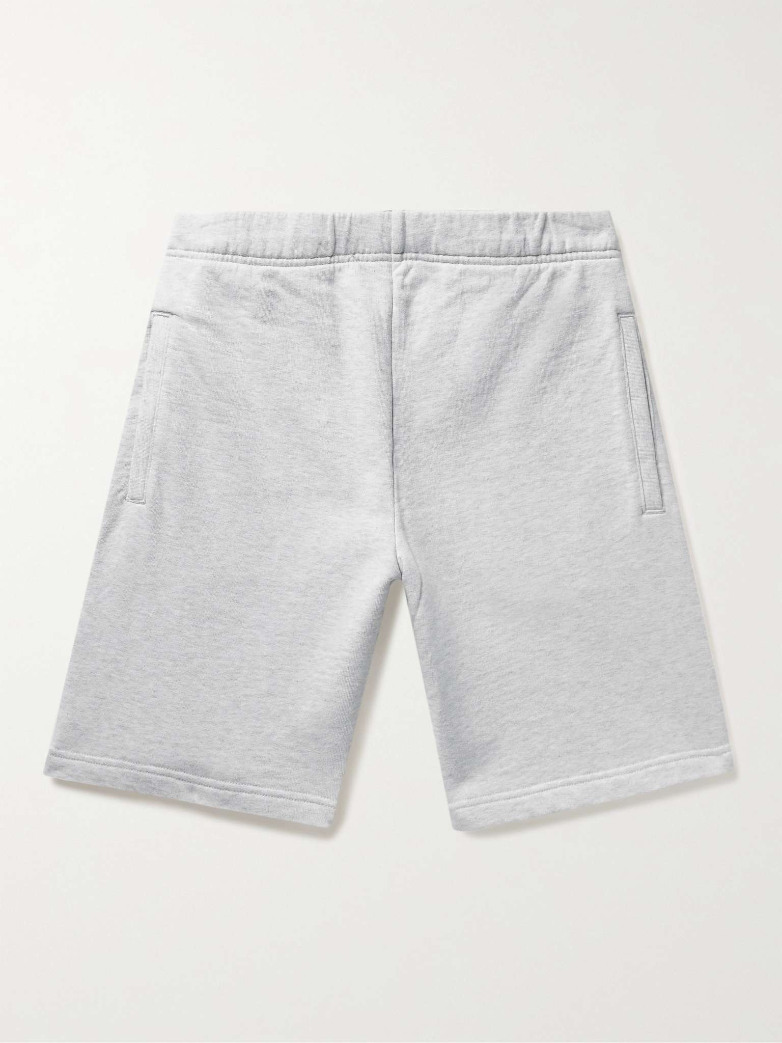 Mélange Loopback Cotton-Jersey Shorts - 1