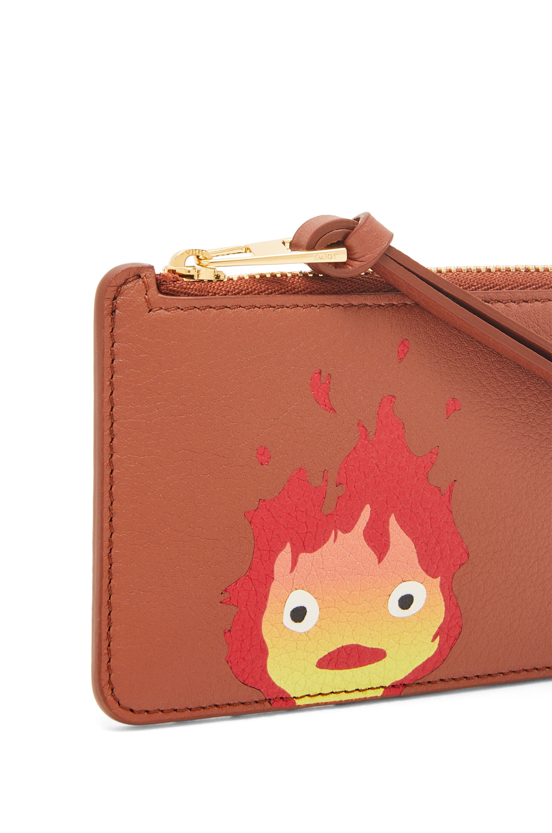 Calcifer coin cardholder in classic calfskin - 4