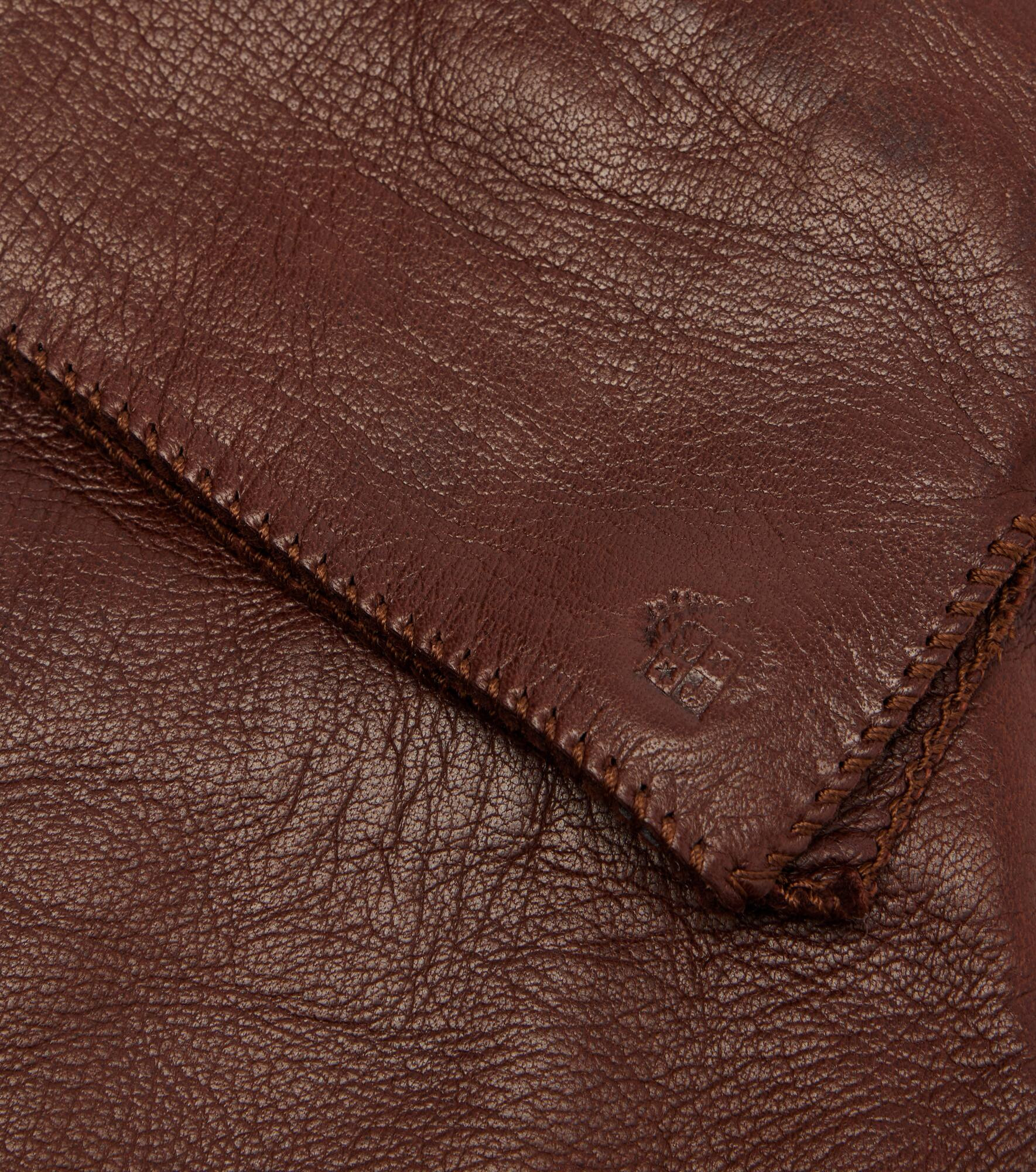 Cashmere and silk-lined leather gloves - 2