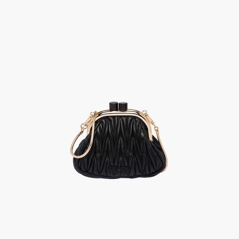 Miu Belle nappa leather mini-bag - 2
