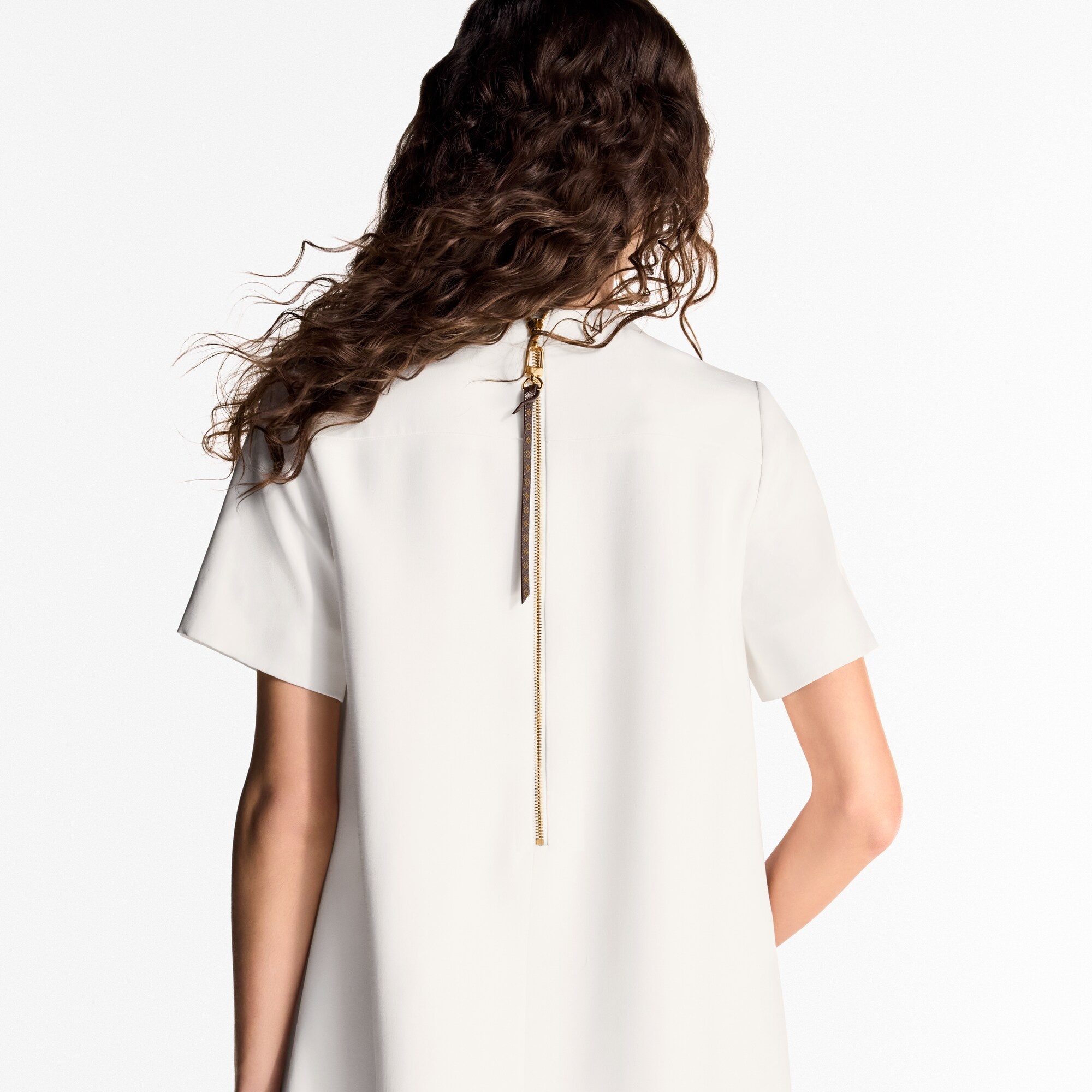 Anchor Button A-Line Dress - 5