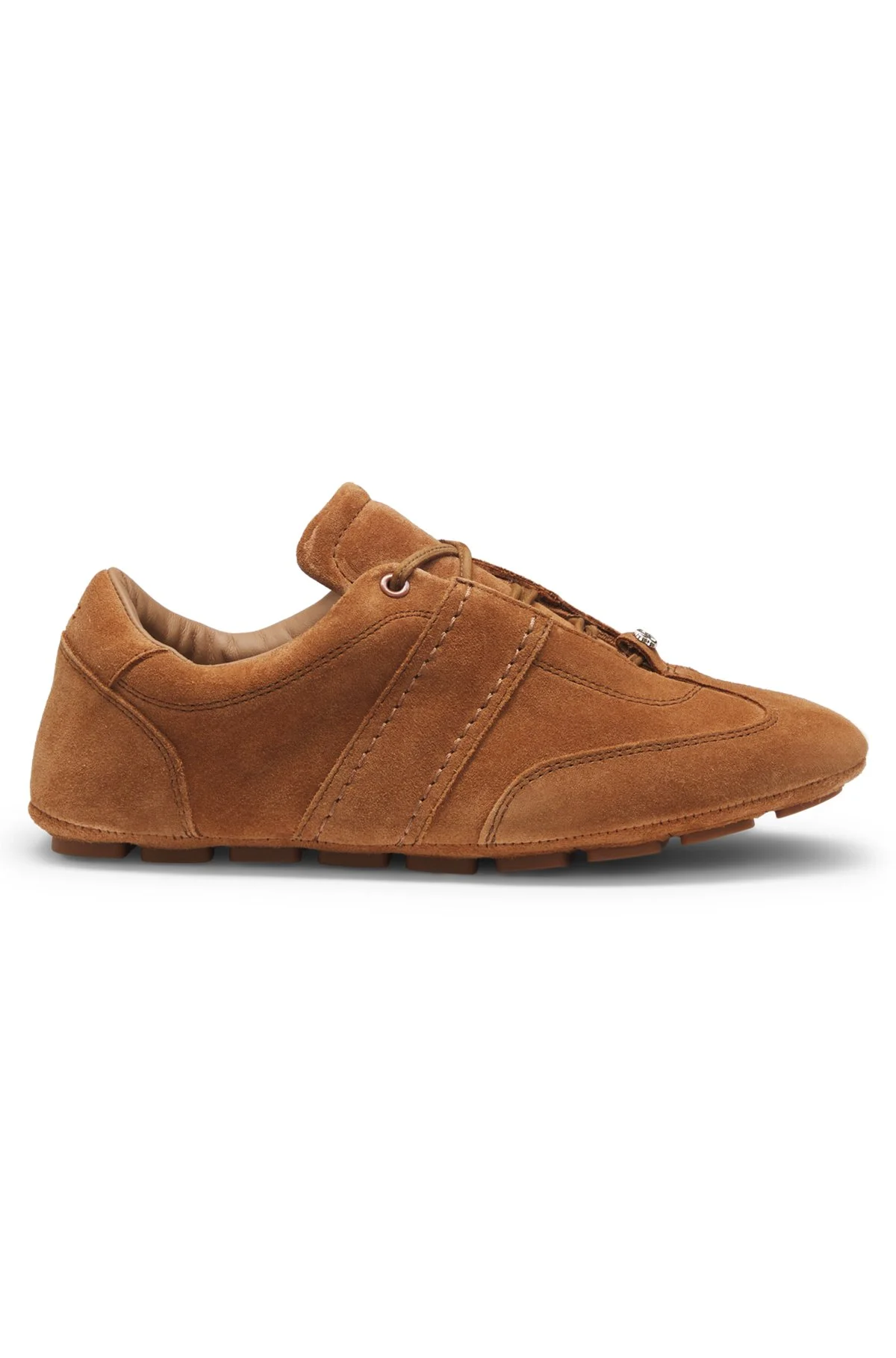 SUEDE TRAINERS WITH DOUBLE B MONOGRAM - 1