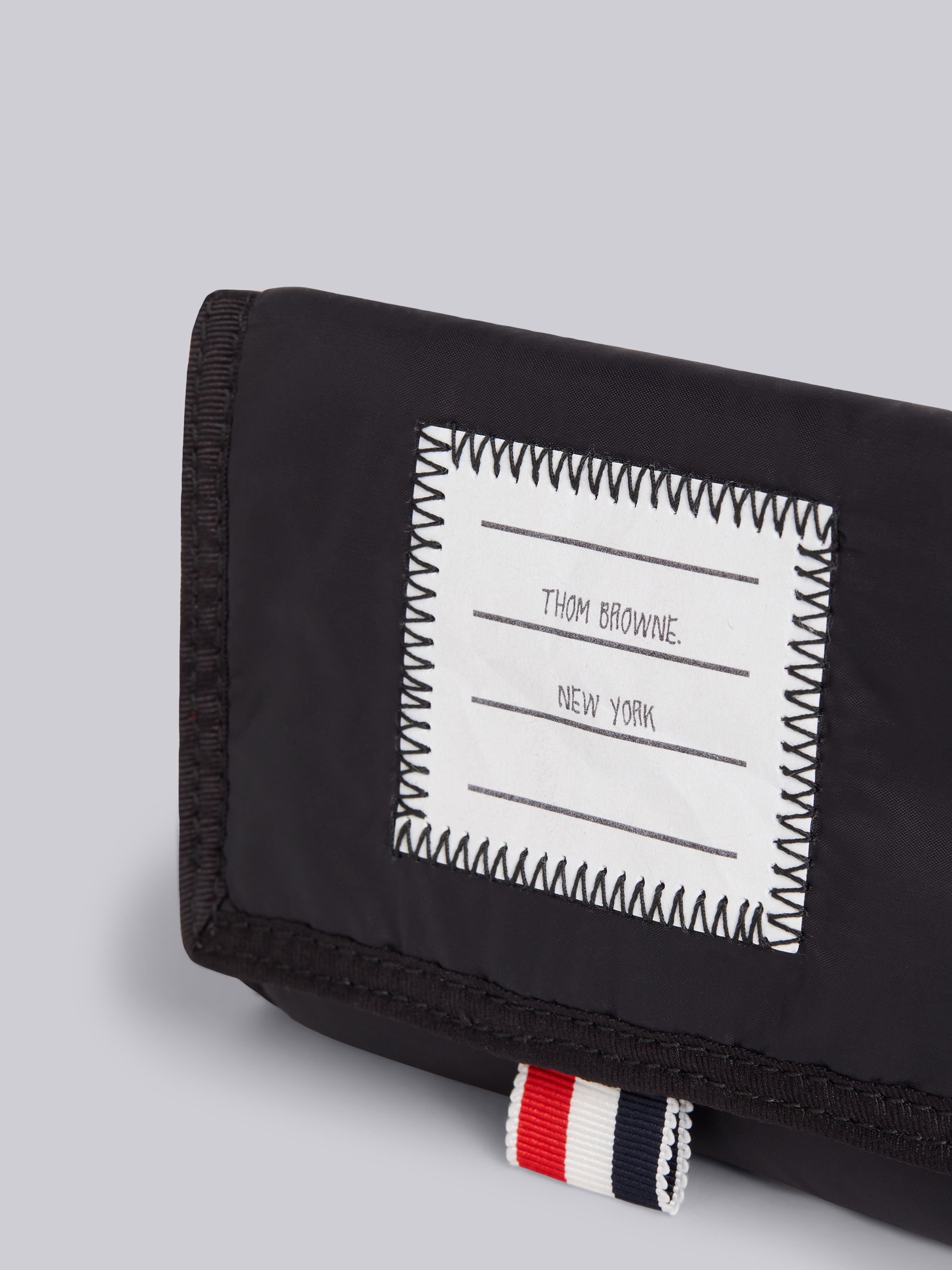 Black Ripstop Velcro Wallet - 2