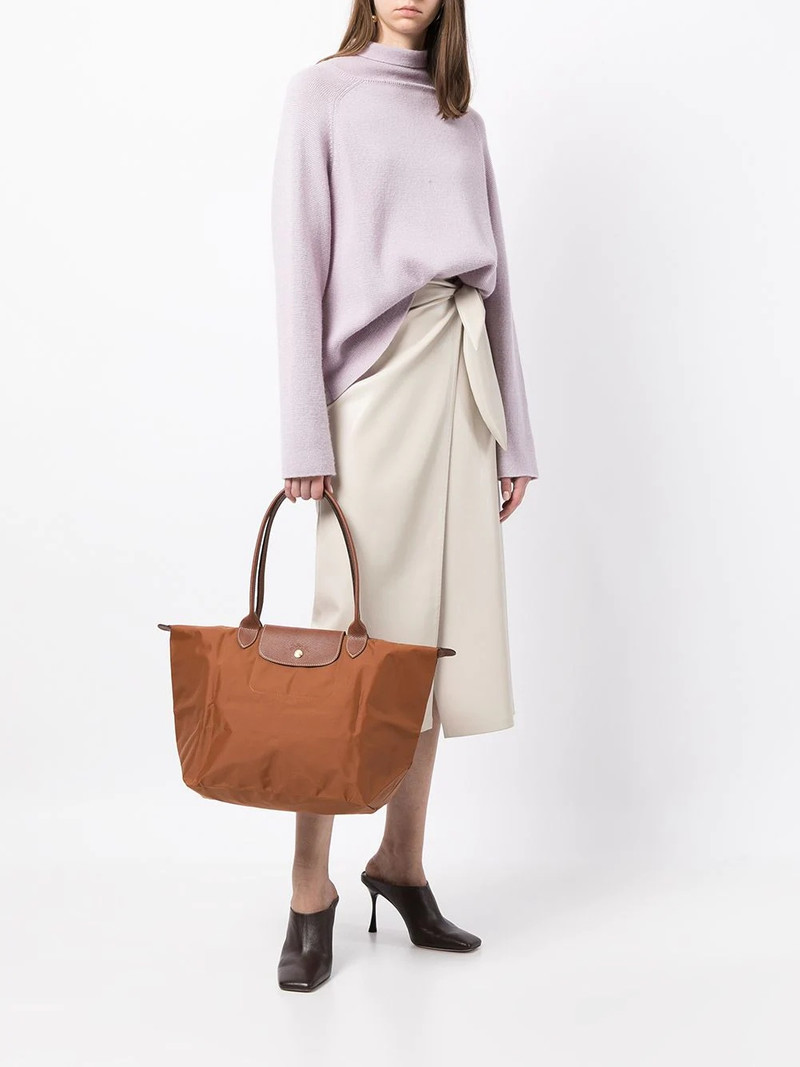 Longchamp Le Pliage folding tote bag outlook