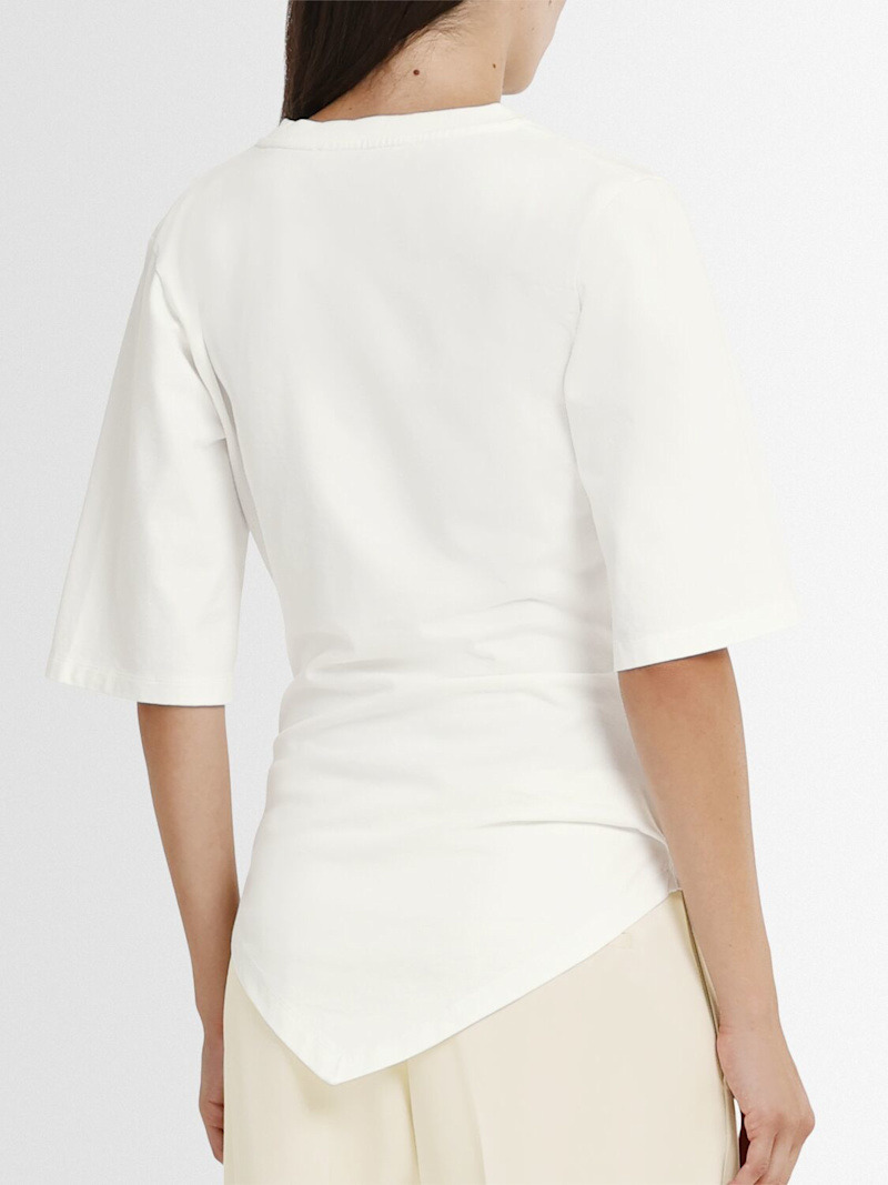 Re-invented twisted cotton t-shirt - 3
