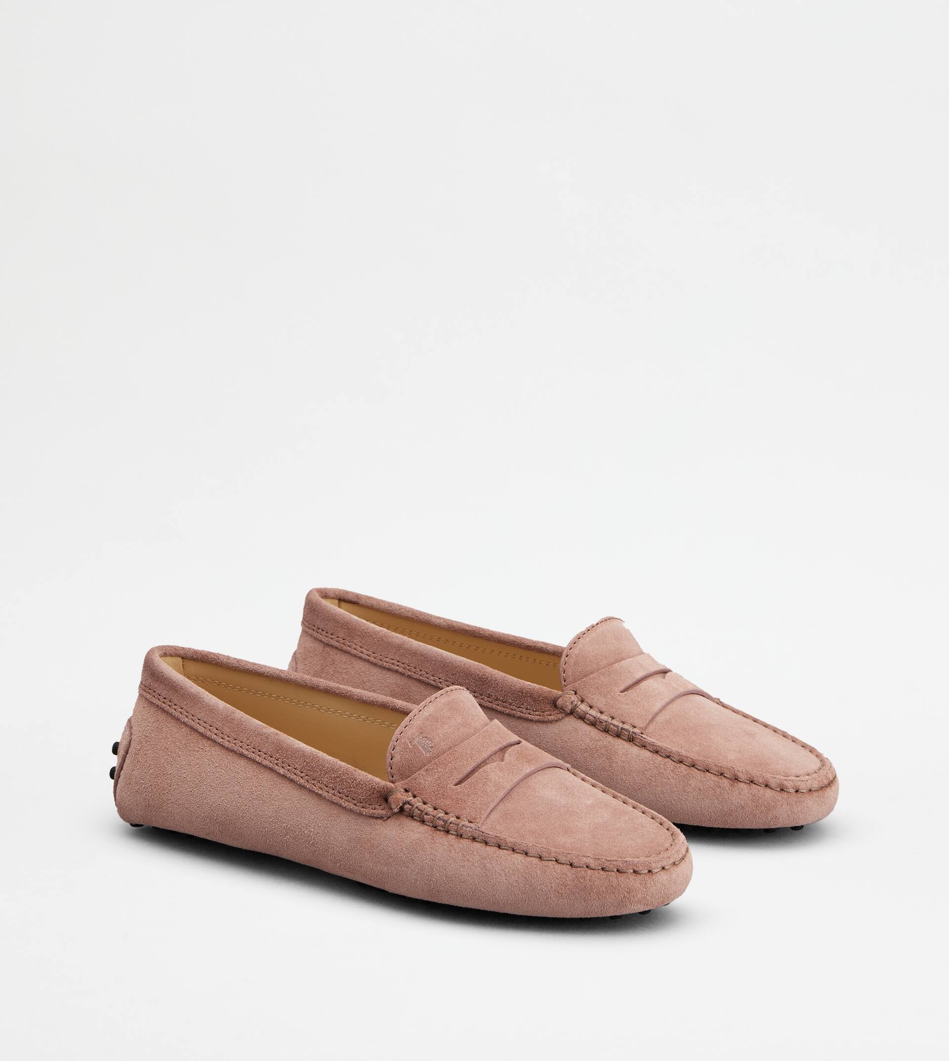GOMMINO DRIVING SHOES IN SUEDE - PINK - 3
