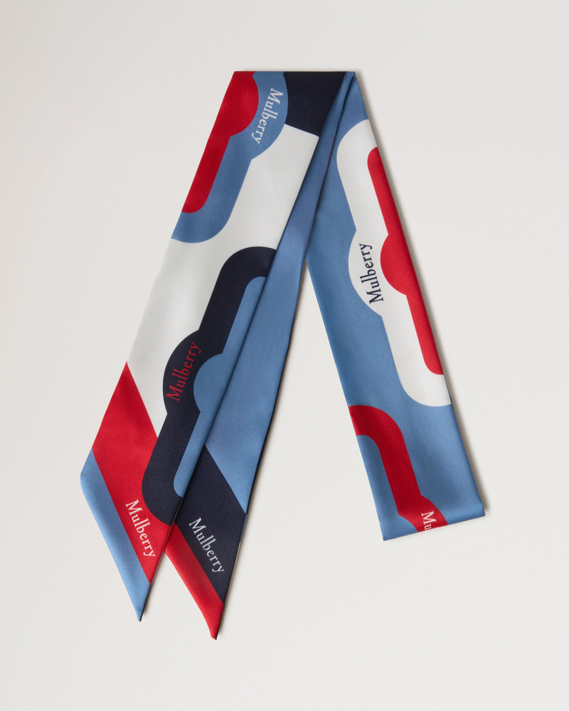 Skinny Scarf - Colour Block
Brighton Blue & Night Sky Recycled Polyester 1