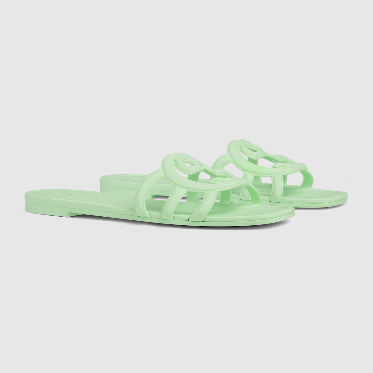 Women's Interlocking G slide sandal - 2