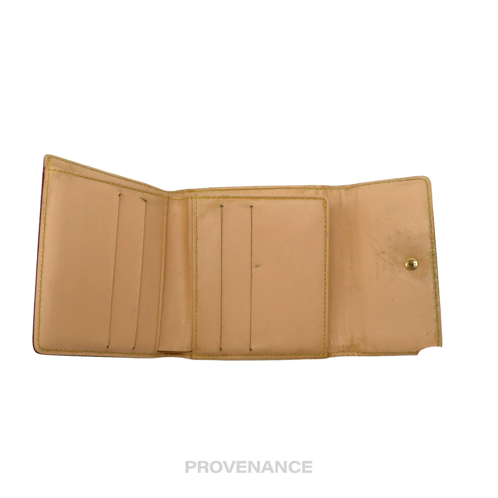 Louis Vuitton Elise Trifold Wallet - Monogram Multicolore White - 5
