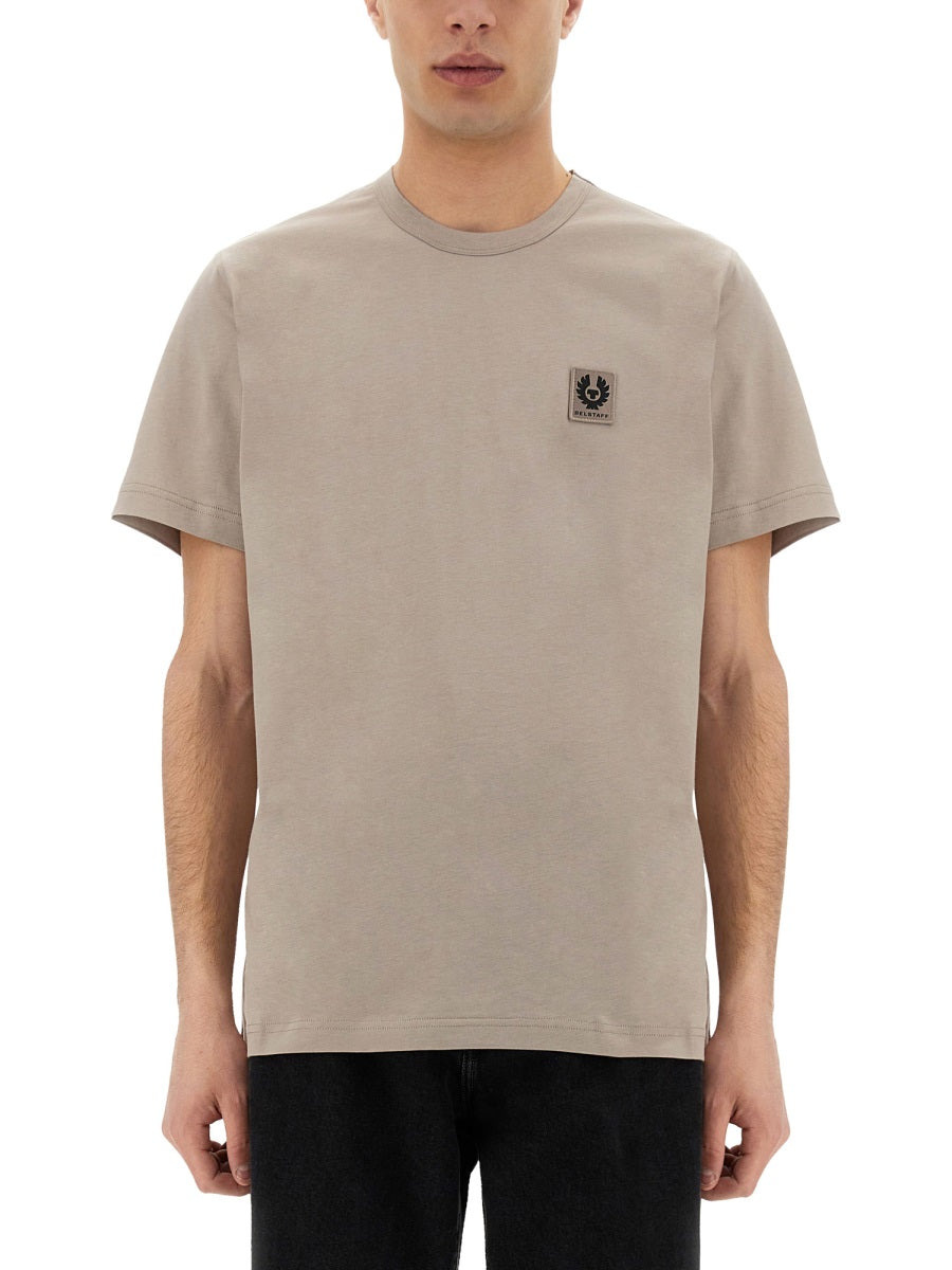 Belstaff Men T-Shirt With Logo Patch - 3