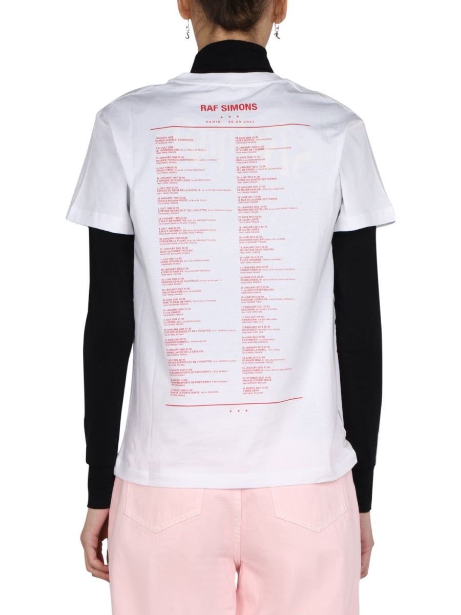 Raf Simons Women Logo Print T-Shirt - 3